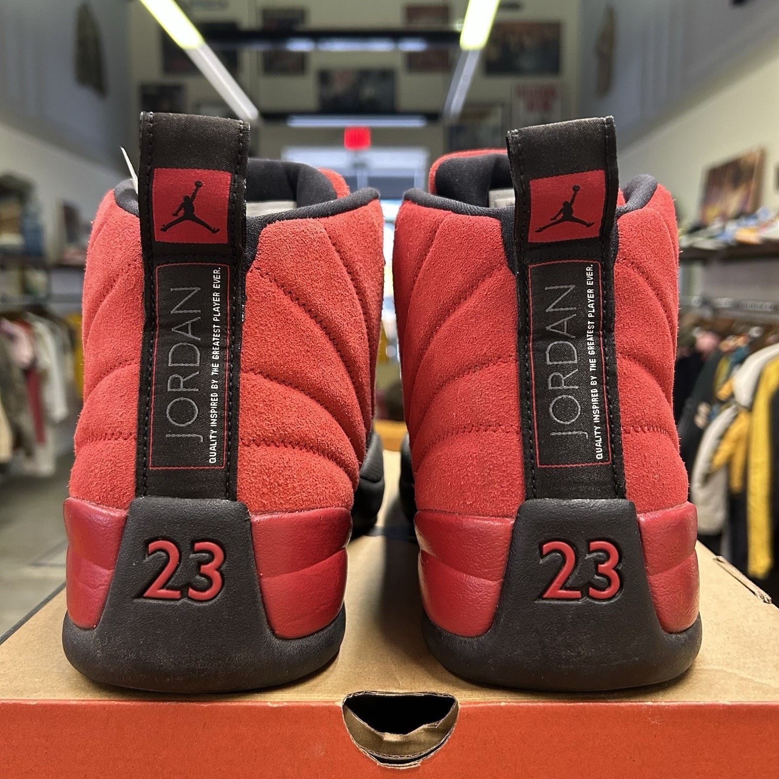 Jordan Brand Size 12 - Jordan 12 Retro Reverse Flu Game 2020 Lightly Worn Size US 12 / EU 45 - 5 Thumbnail