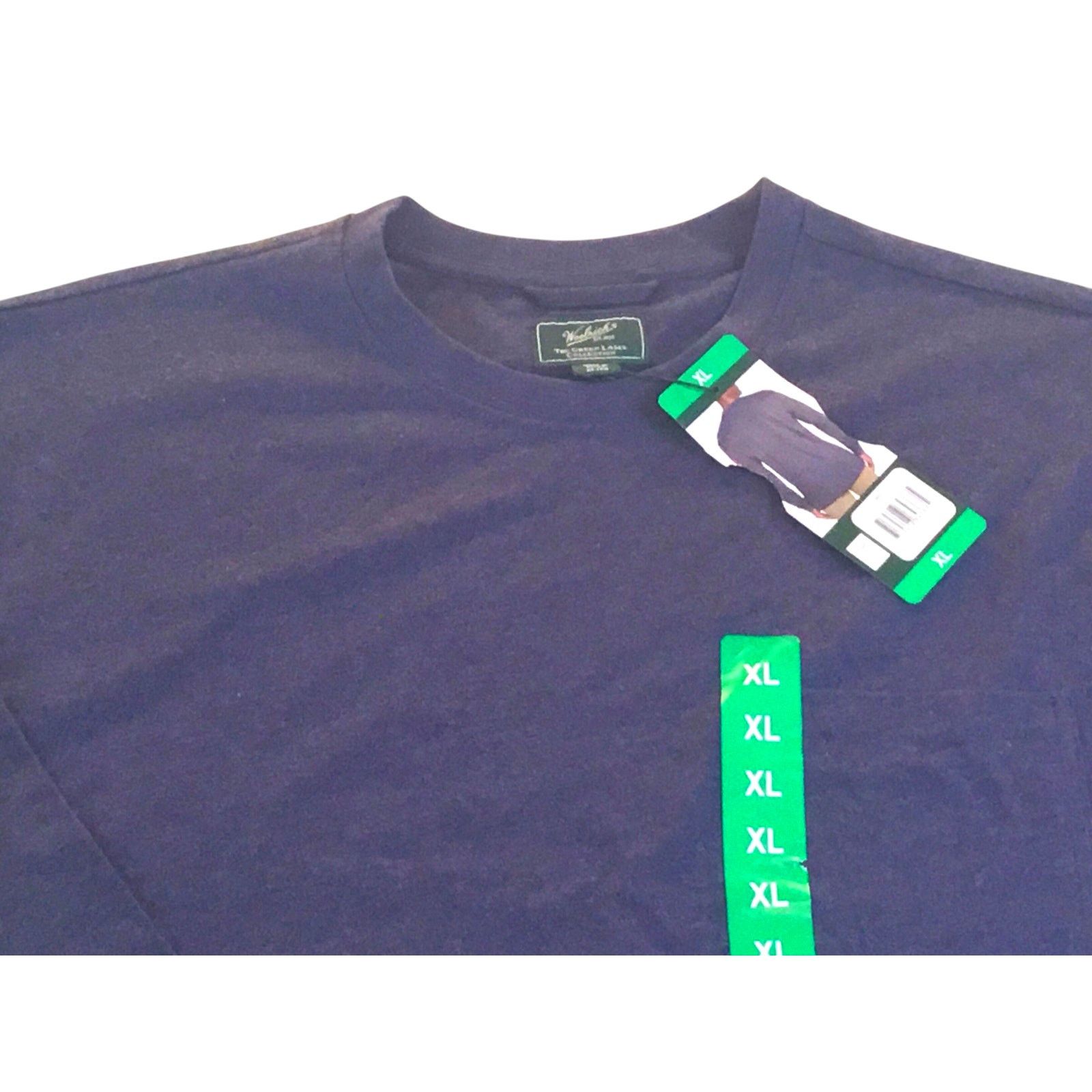 Woolrich Woolen Mills Woolrich Long Sleeve Pocket Tee NWT Blue New Size US XL / EU 56 / 4 - 5 Thumbnail