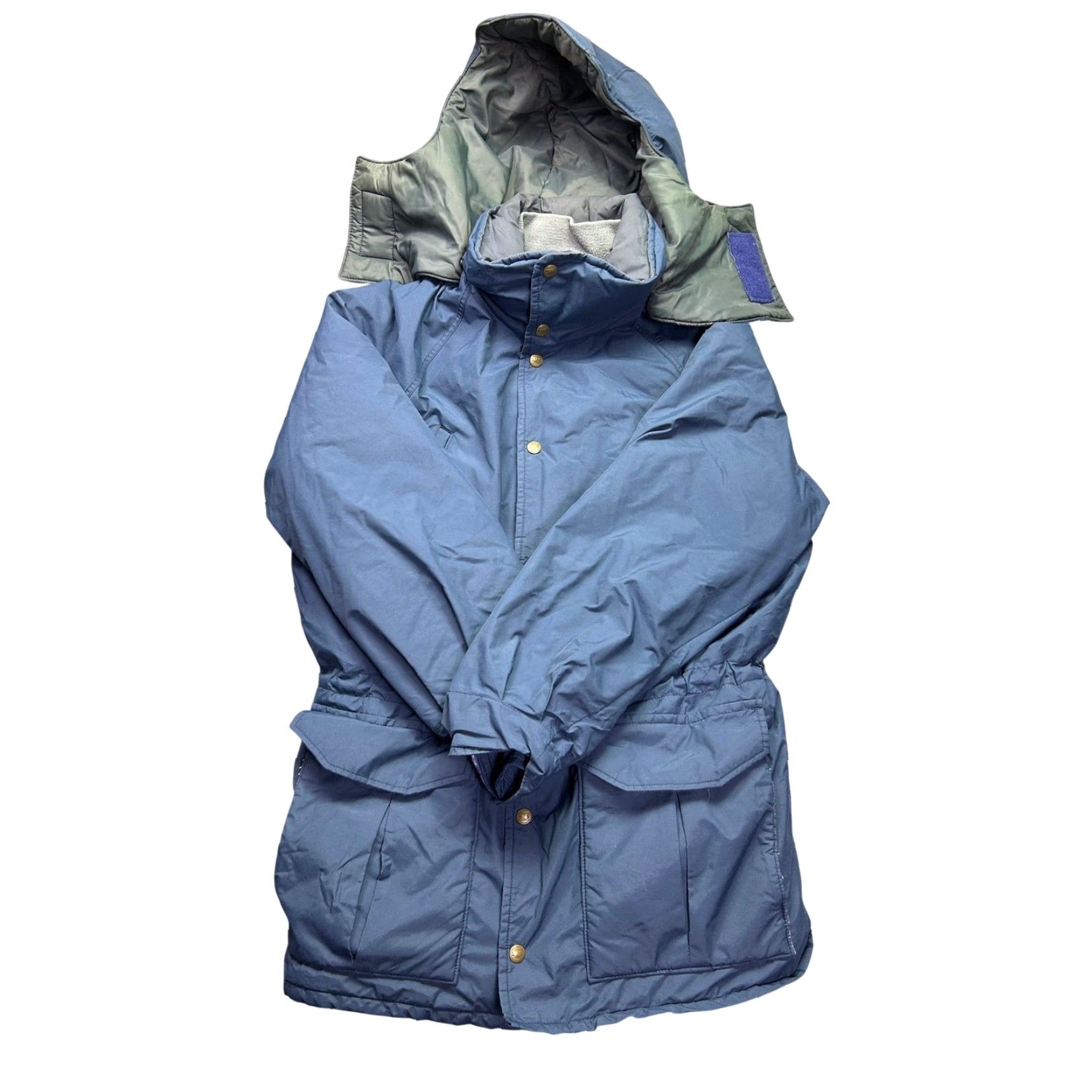 Vintage VINTAGE L.L. Bean Maine Warden's Parka Gore Tex Thinsulate Jacket Blue Coat Size US L / EU 52-54 / 3 - 2 Thumbnail