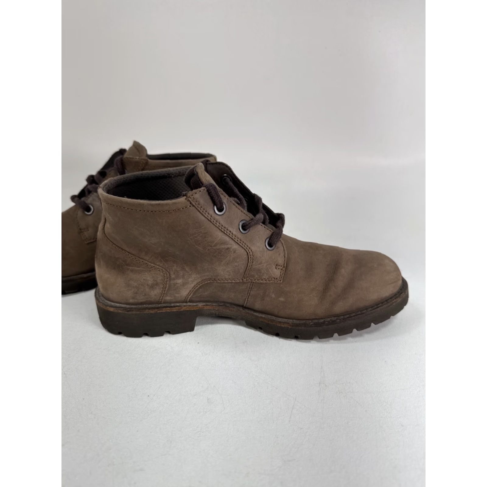 Ecco **Ecco Brown Leather Lace-Up Boots Mens EU 41 US 7-7.5** User: Ecco Brown Leather Lace-Up Mens EU 41 US 7-7.5 Boots Size US 7 / EU 40 - 3 Thumbnail