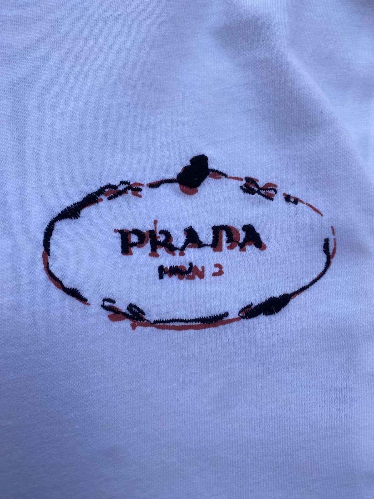 Prada Rare PRADA Man V Neck Tshirt Size US S / EU 44-46 / 1 - 12 Thumbnail