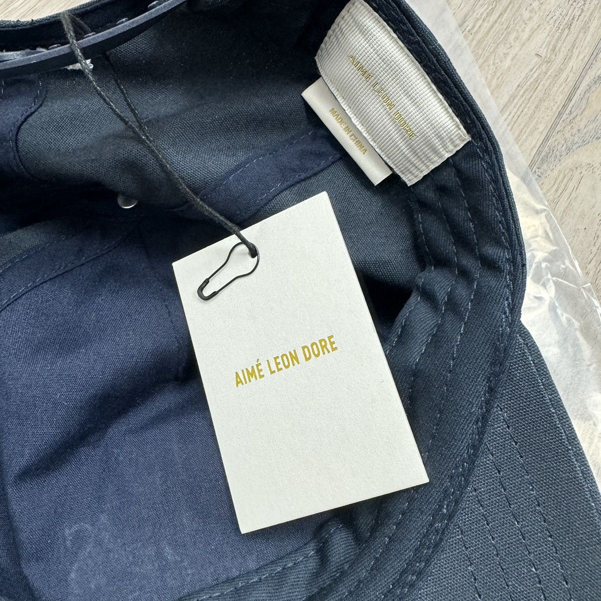 Aime Leon Dore Aimé Leon Dore ALD World’s Borough Navy Strapback Hat DS Size ONE SIZE - 8 Thumbnail