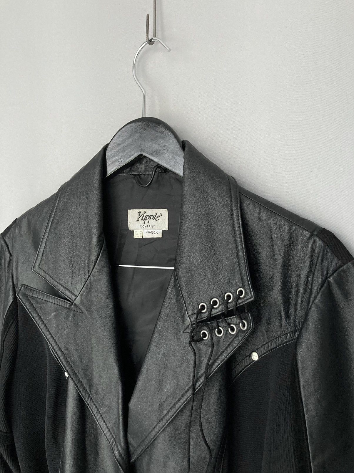 Other Vintage Fireman Leather Biker Style Jacket Archive Opium Size XL / US 12-14 / IT 48-50 - 4 Thumbnail