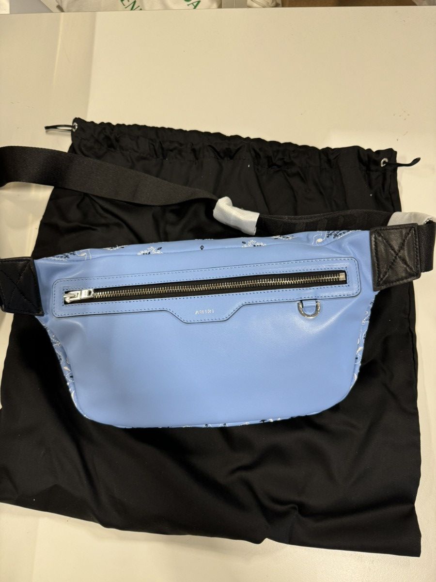 Amiri Amiri Bandana Nappa Leather Bumbag NEW 1800$ Size ONE SIZE - 7 Thumbnail