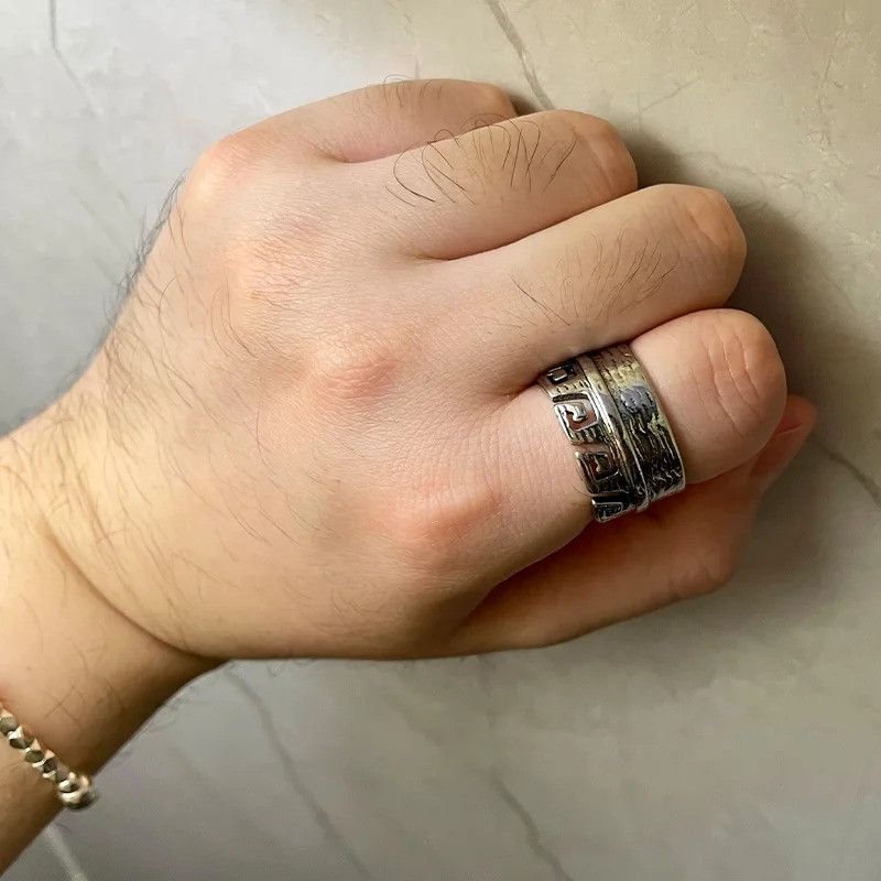 Jewelry × Vintage Retro Indian Feather Ring Size ONE SIZE - 4 Thumbnail