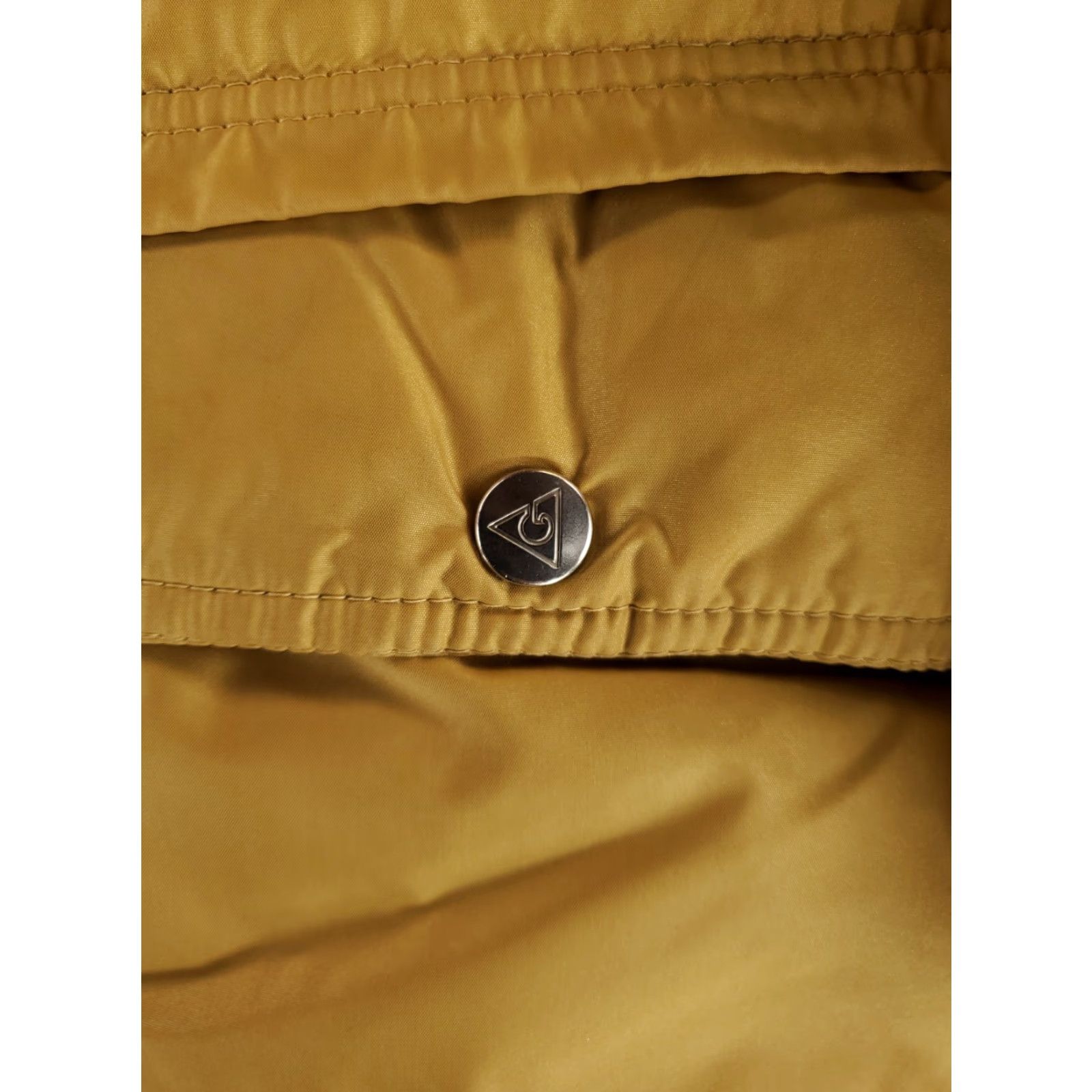 Vintage VINTAGE Gerry Down Puffer Full Zip Jacket Belted XL Mens Brown Beige Tan 70s 80s Nylon Parka Size US XL / EU 56 / 4 - 3 Thumbnail
