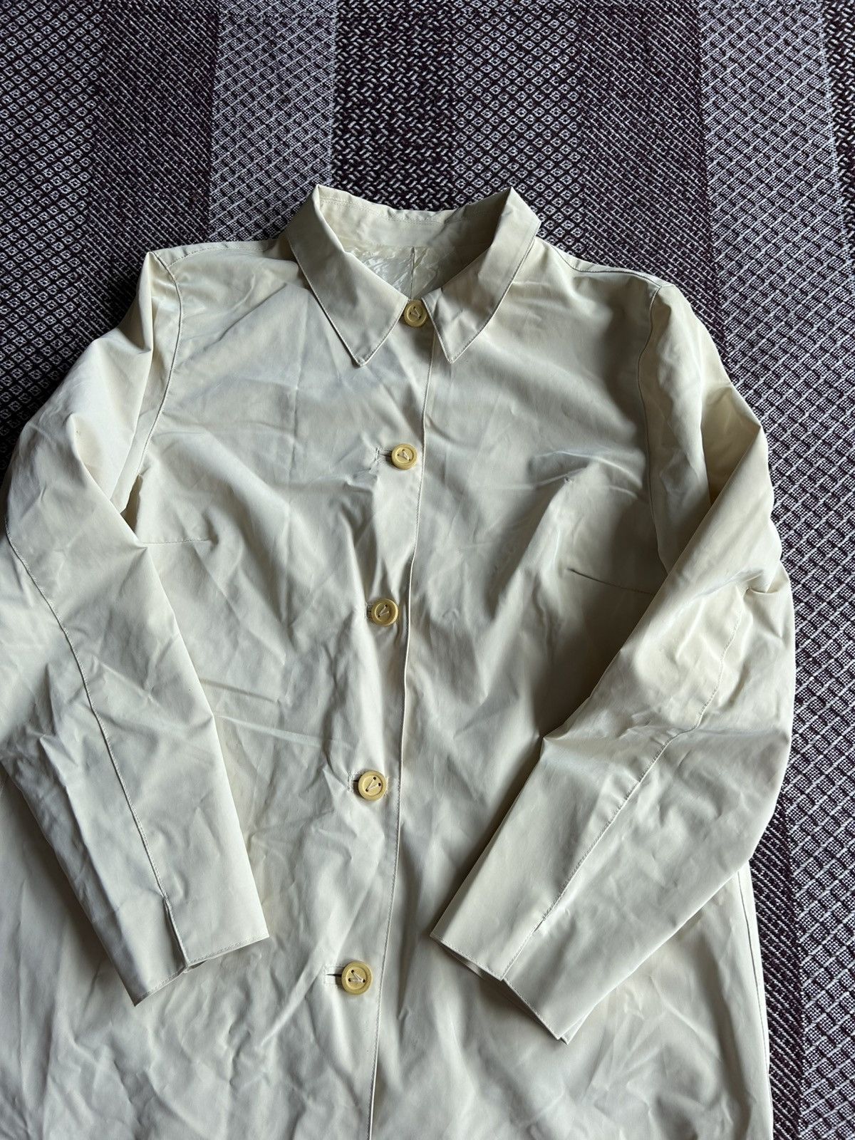 Vintage Vintage Gianni Versace Trench Coat 90s Italy Rare Size M / L Size M / US 6-8 / IT 42-44 - 8 Thumbnail
