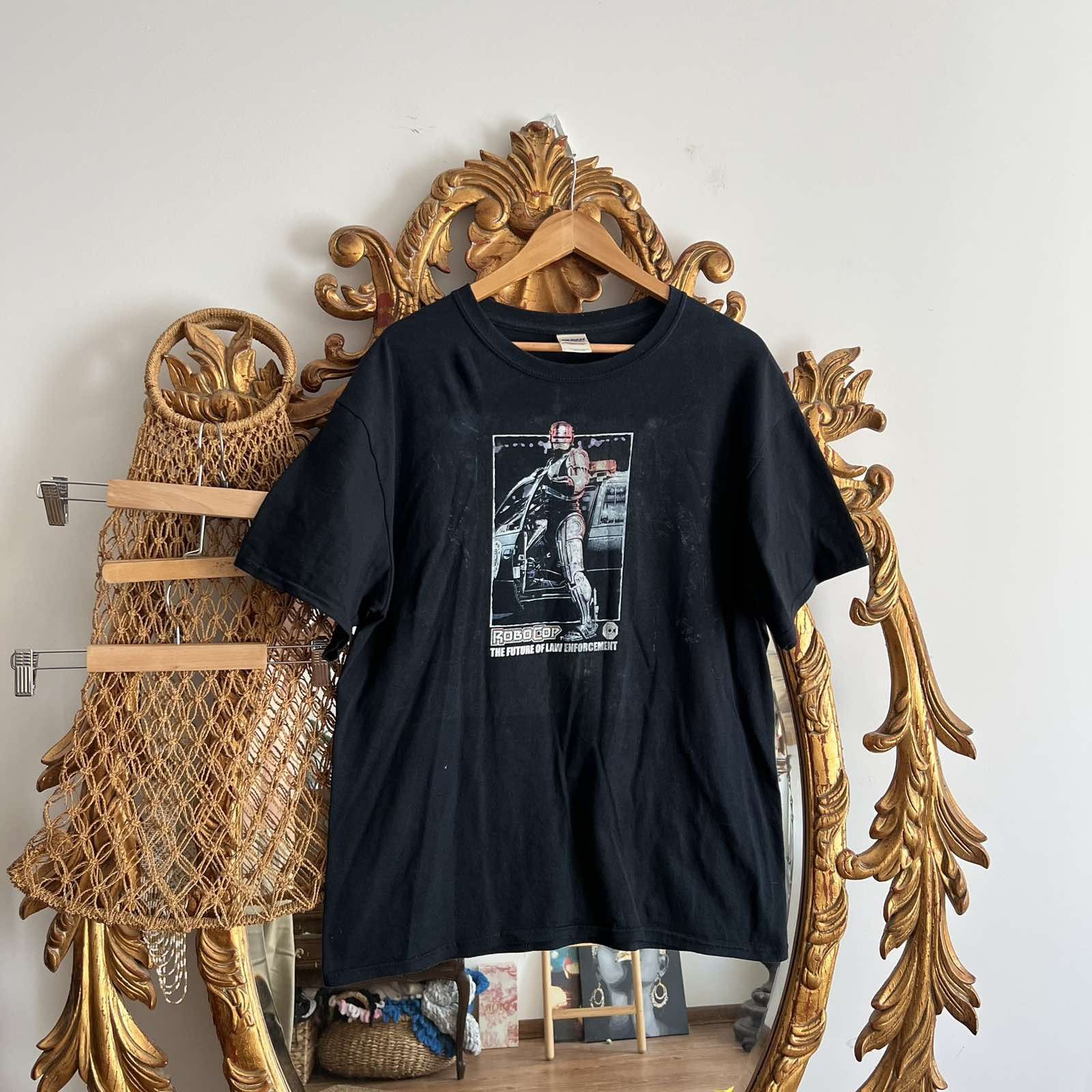 Gildan × Vintage vintage Robocop t-shirt 90s movie promo art SZ L Size US L / EU 52-54 / 3 - 1 Thumbnail