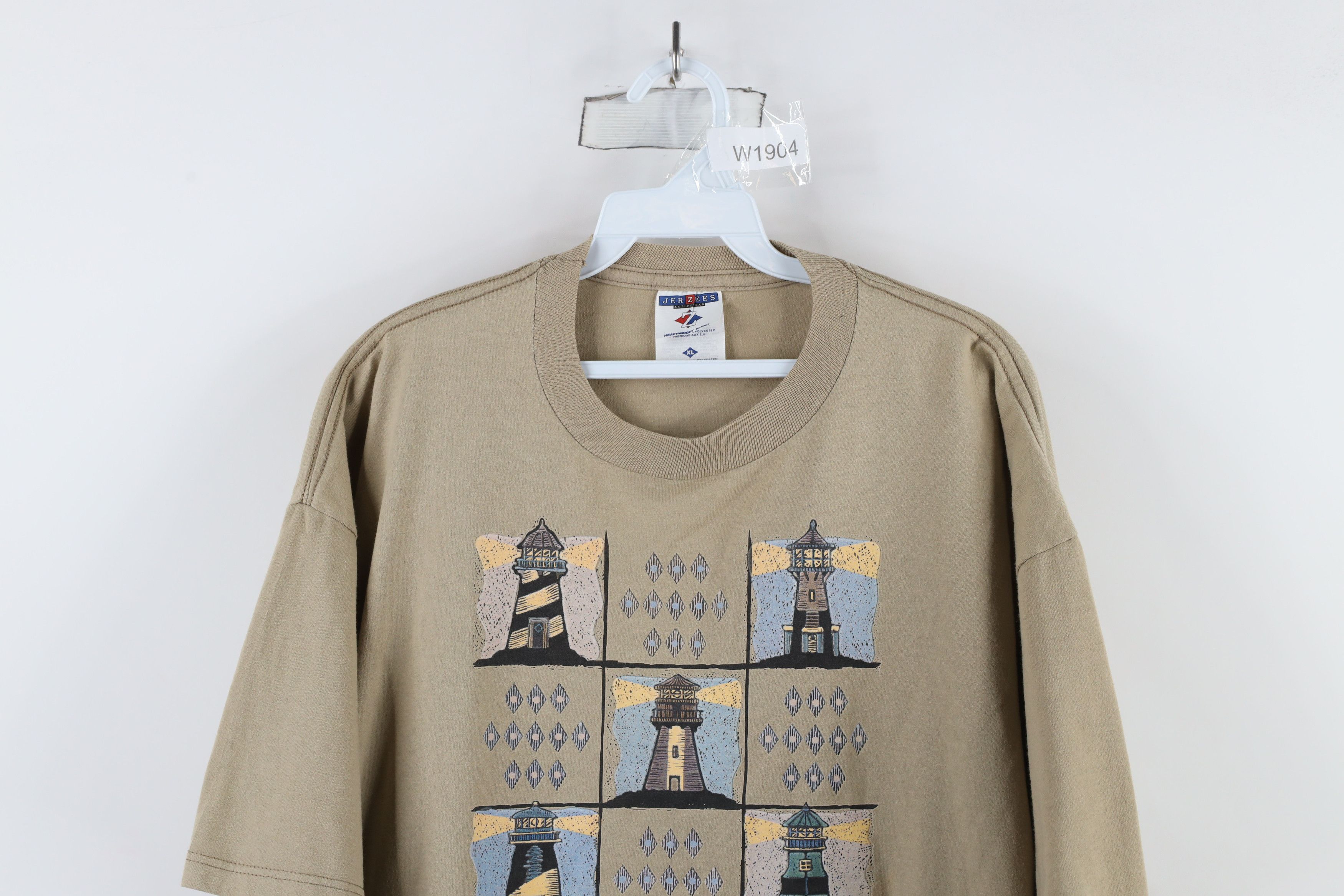 Vintage Vintage 90s Christian Lighthouse Matthew 5:16 T-Shirt USA Size US XL / EU 56 / 4 - 2 Thumbnail