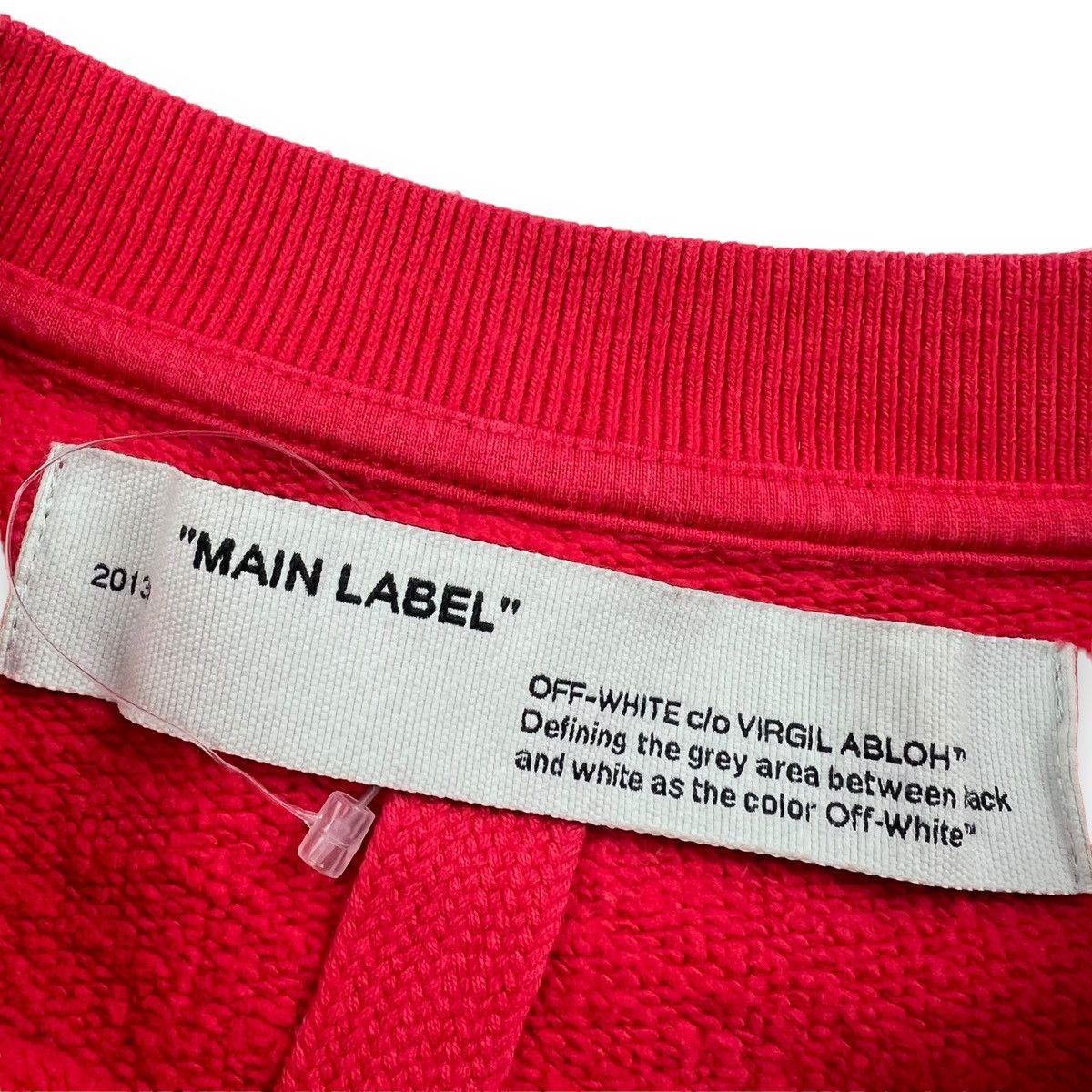 Off-White Off-White Unfinished Arrows Red Sweatshirt Size US S / EU 44-46 / 1 - 4 Thumbnail