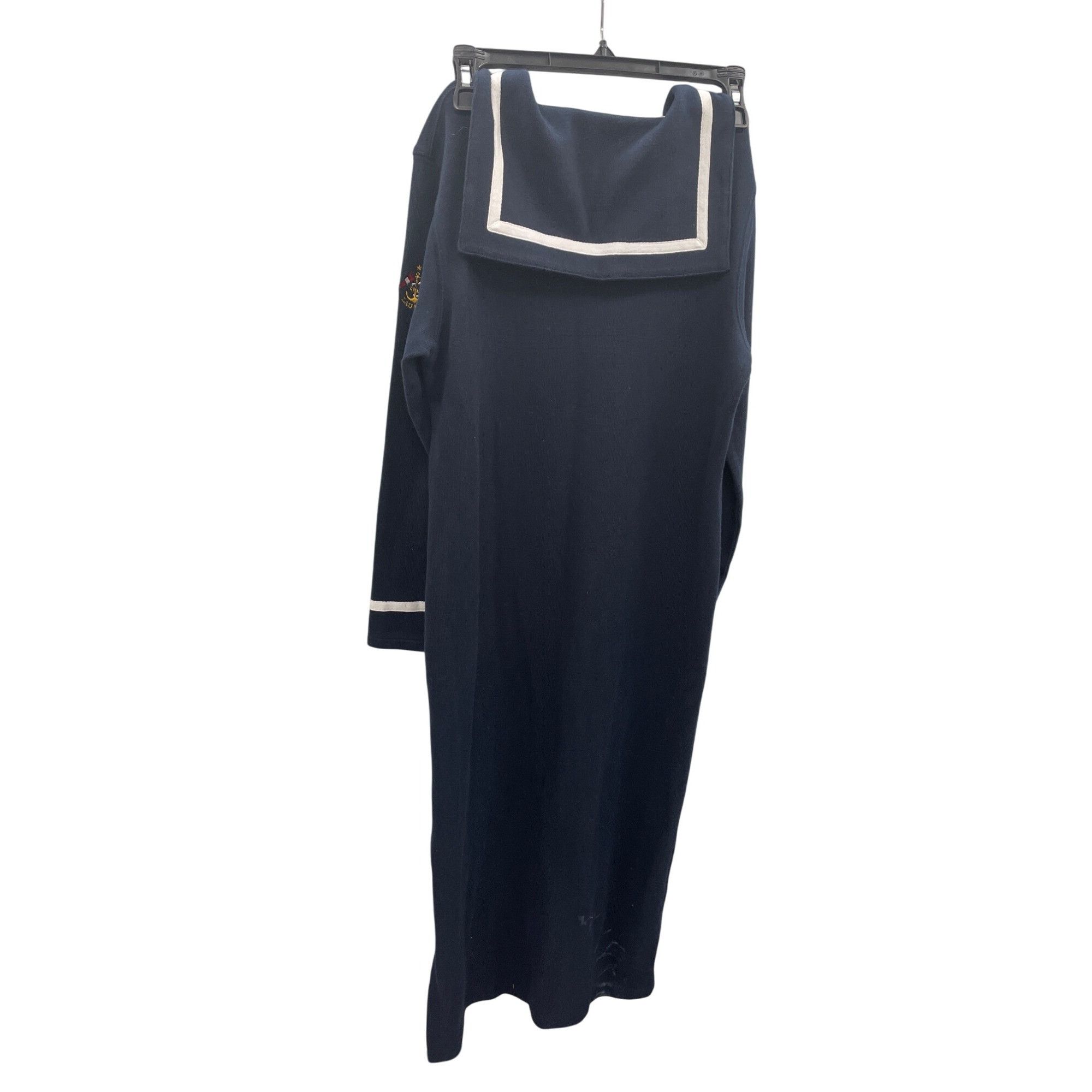 Lauren Ralph Lauren Lauren Ralph Lauren womans Navy Blue White Nautical Maxi Dre Size S / US 4 / IT 40 - 10 Thumbnail