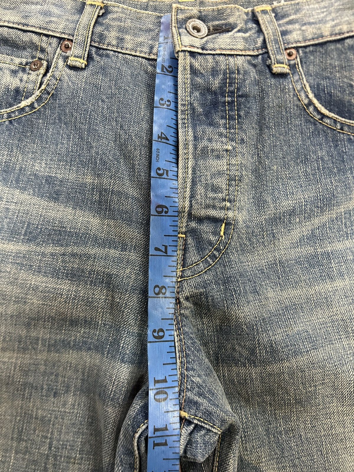 If Six Was Nine × Japanese Brand × Le Grande Bleu (L.G.B.) Vintage FrameWork Japan Selvedge Jeans Size US 28 / EU 44 - 14 Thumbnail