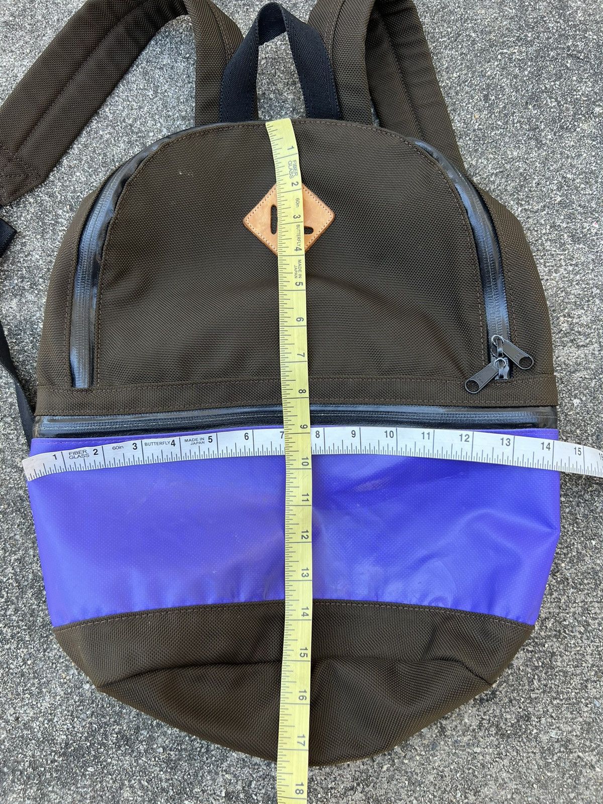 Vintage Vintage Sazaby Japan Waxed Backpack Bag Size ONE SIZE - 19 Thumbnail