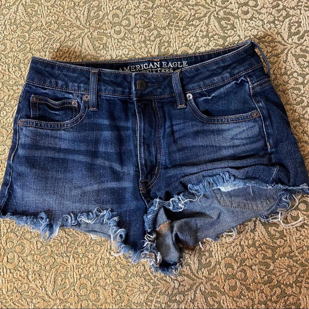 Designer American eagle vintage hi rise festival shorts Size 27" / US 4 / IT 40 - 1 Thumbnail