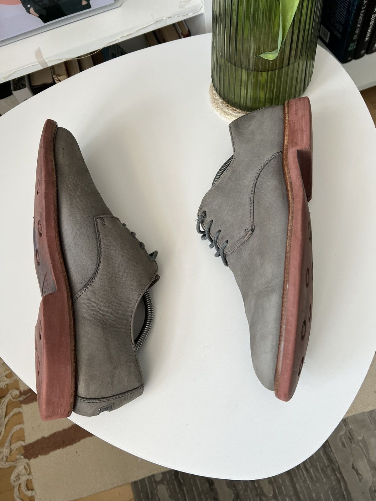 Polo Ralph Lauren Polo Ralph Lauren leather shoes classic gray Size US 10 / EU 43 - 5 Thumbnail