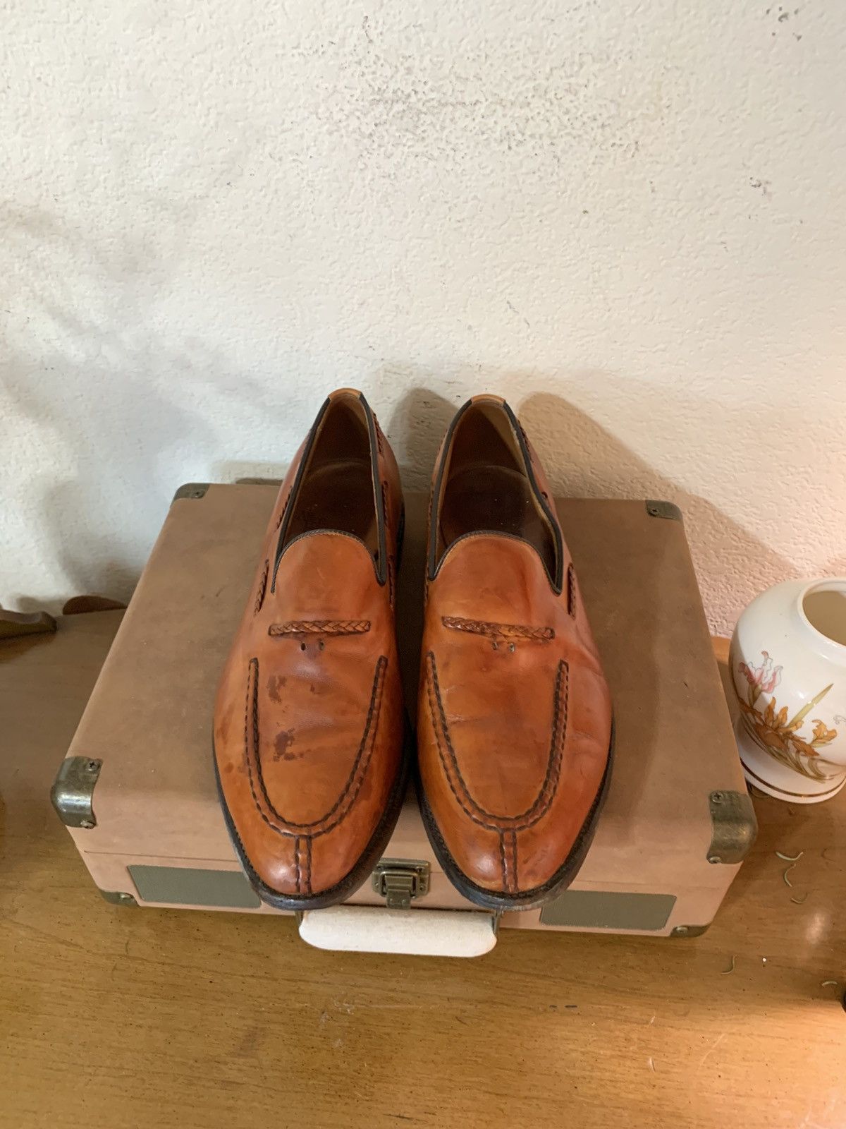 Allen Edmonds Pembroke dress slip ons Size US 9.5 / EU 42-43 - 1 Thumbnail