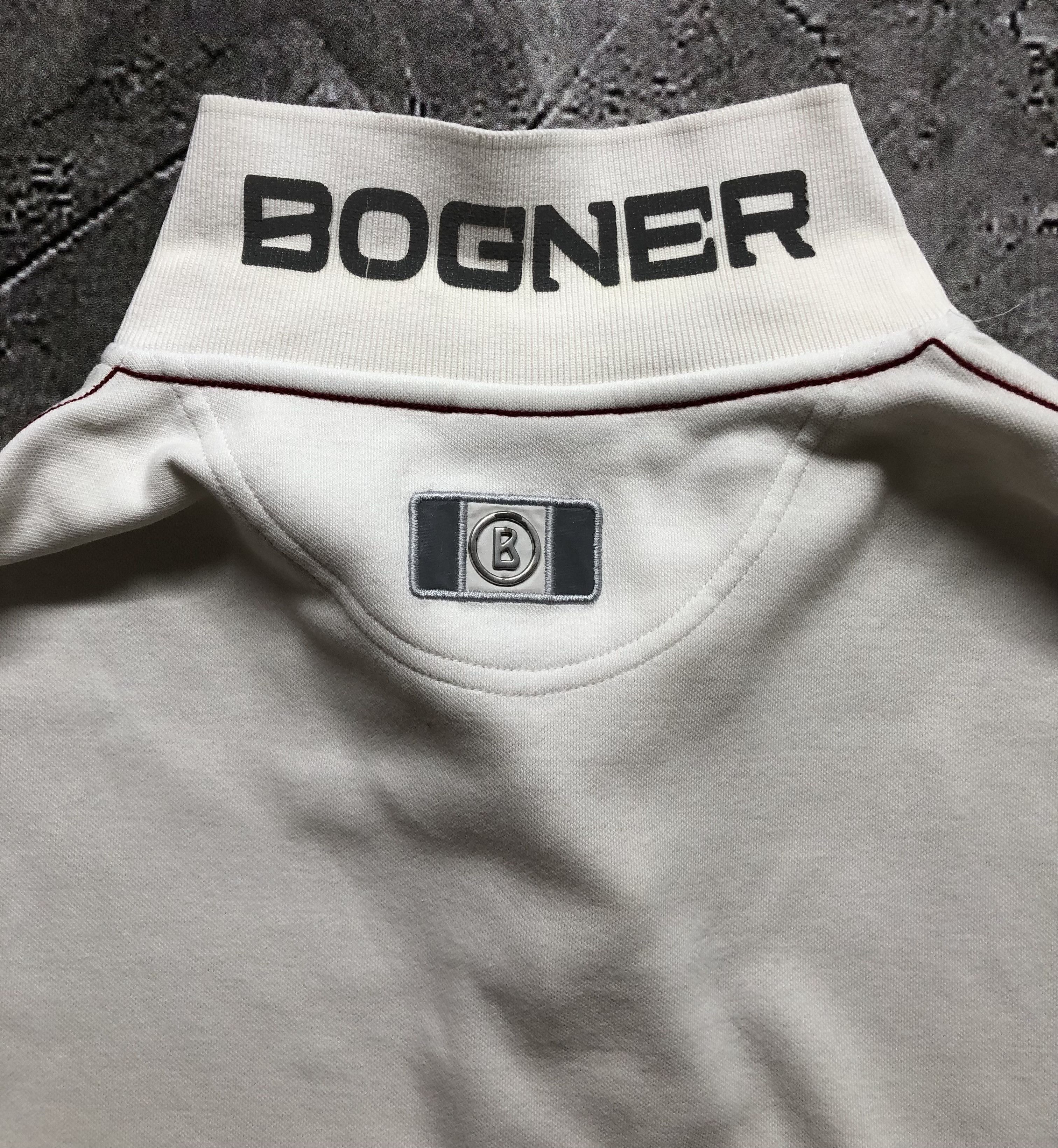 Bogner Bogner Vintage Pullover Polo Shirt Button Up Long Sleeve Size US L / EU 52-54 / 3 - 14 Thumbnail
