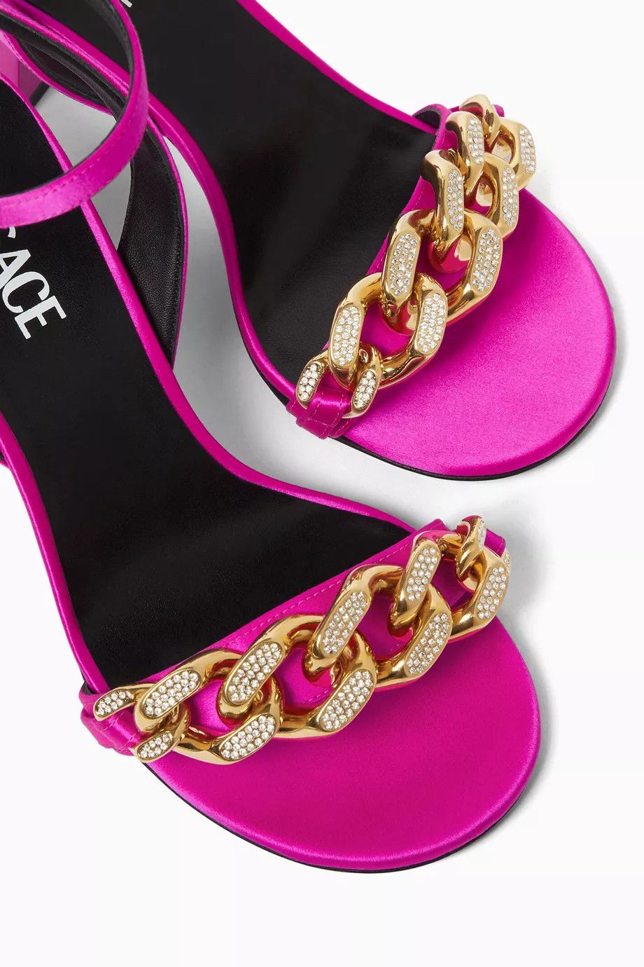 Versace o1y0226 Ankle Strap Sandals in Fuchsia Size US 8 / IT 38 - 4 Thumbnail