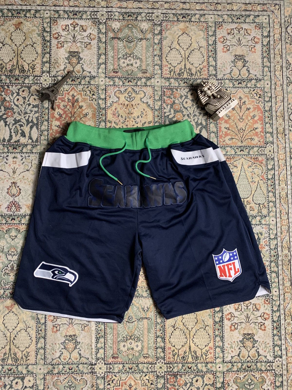 Just Don Vintage NBA Just Don shorts Seahawks nylon baggy Parachute Size US 36 / EU 52 - 1 Thumbnail