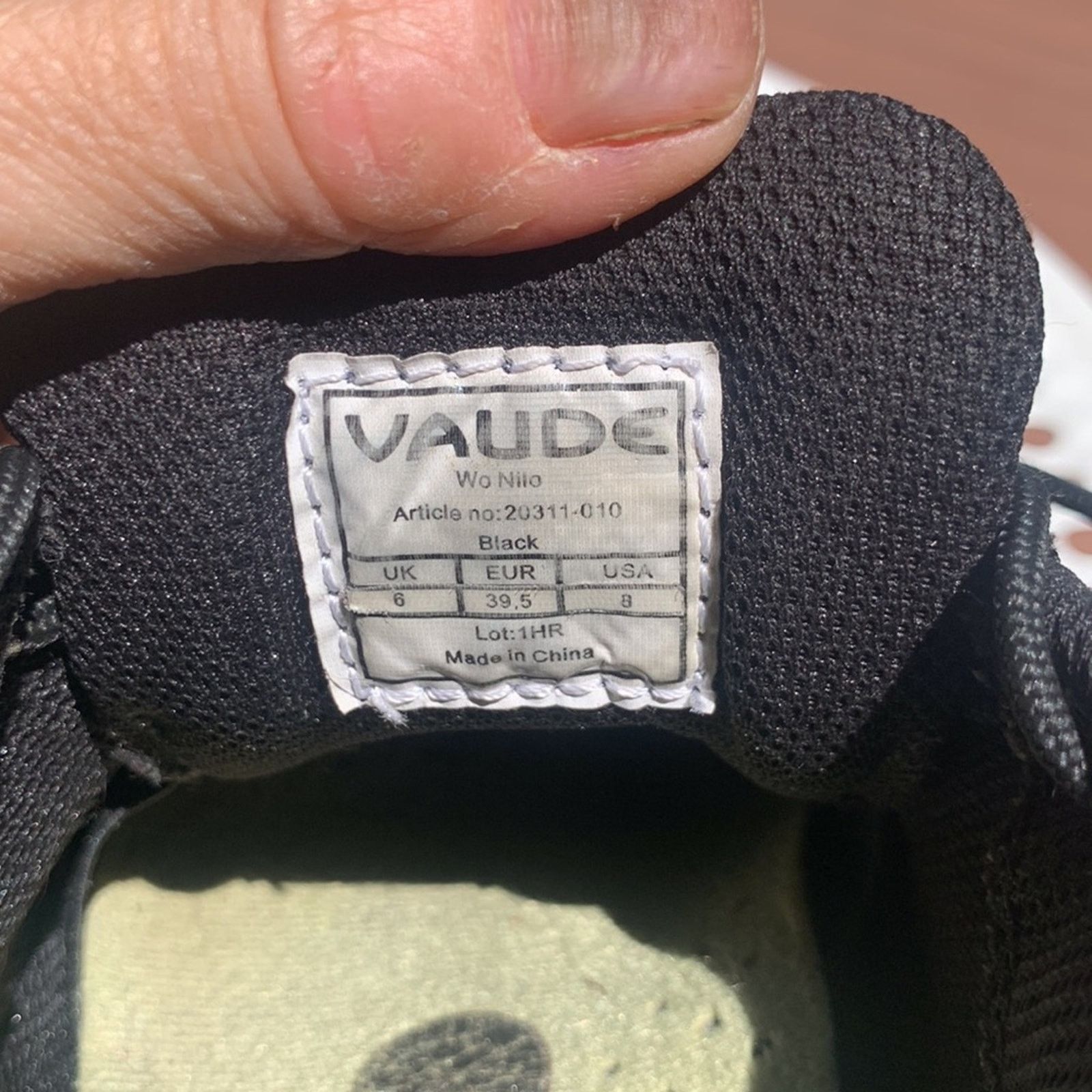 Vintage Vaude Dibona hiking trekking bike trail atheletic shoes Size US 8 / IT 38 - 7 Thumbnail