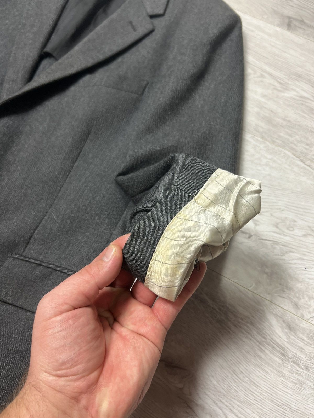 Prada Prada Milano 2 Button Wool Blazer Jacket Size 50R Size 40R - 11 Thumbnail
