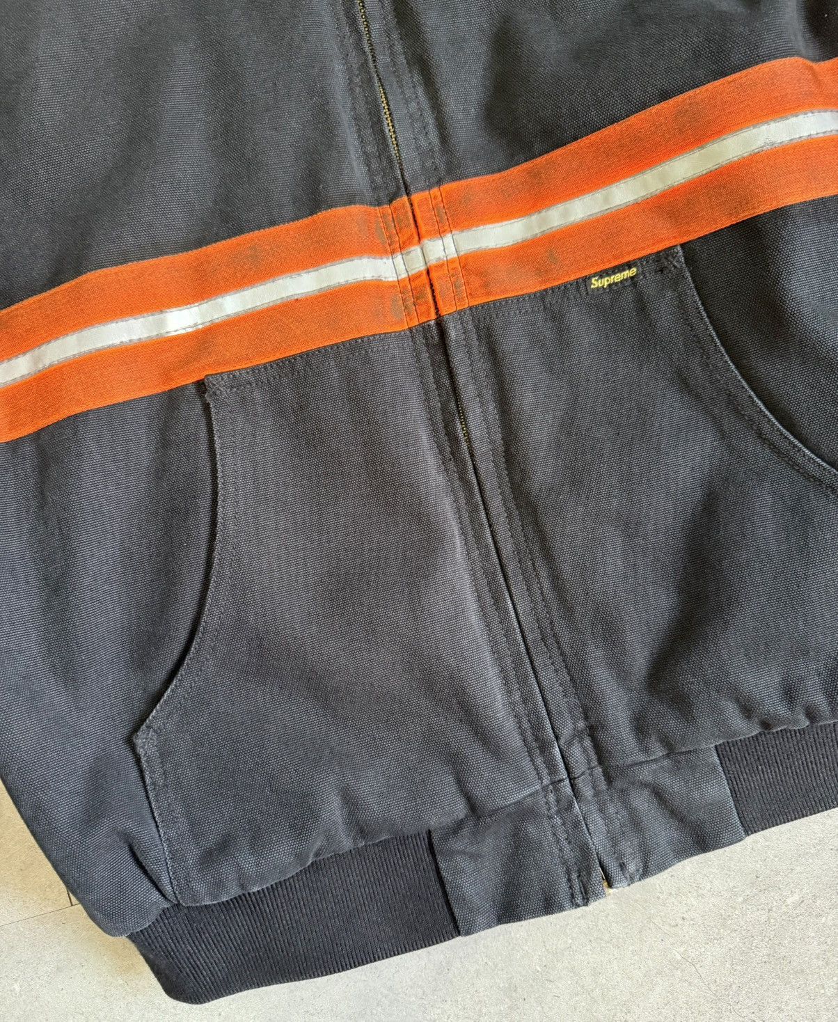 Supreme Supreme Reflective Work Jacket with Stripes Size US M / EU 48-50 / 2 - 3 Thumbnail