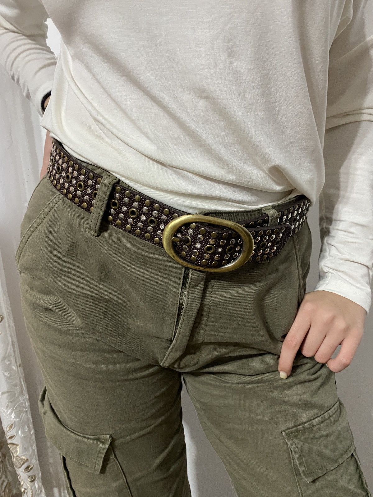 Japanese Brand Vintage B.B Simon style belt Size ONE SIZE - 4 Thumbnail