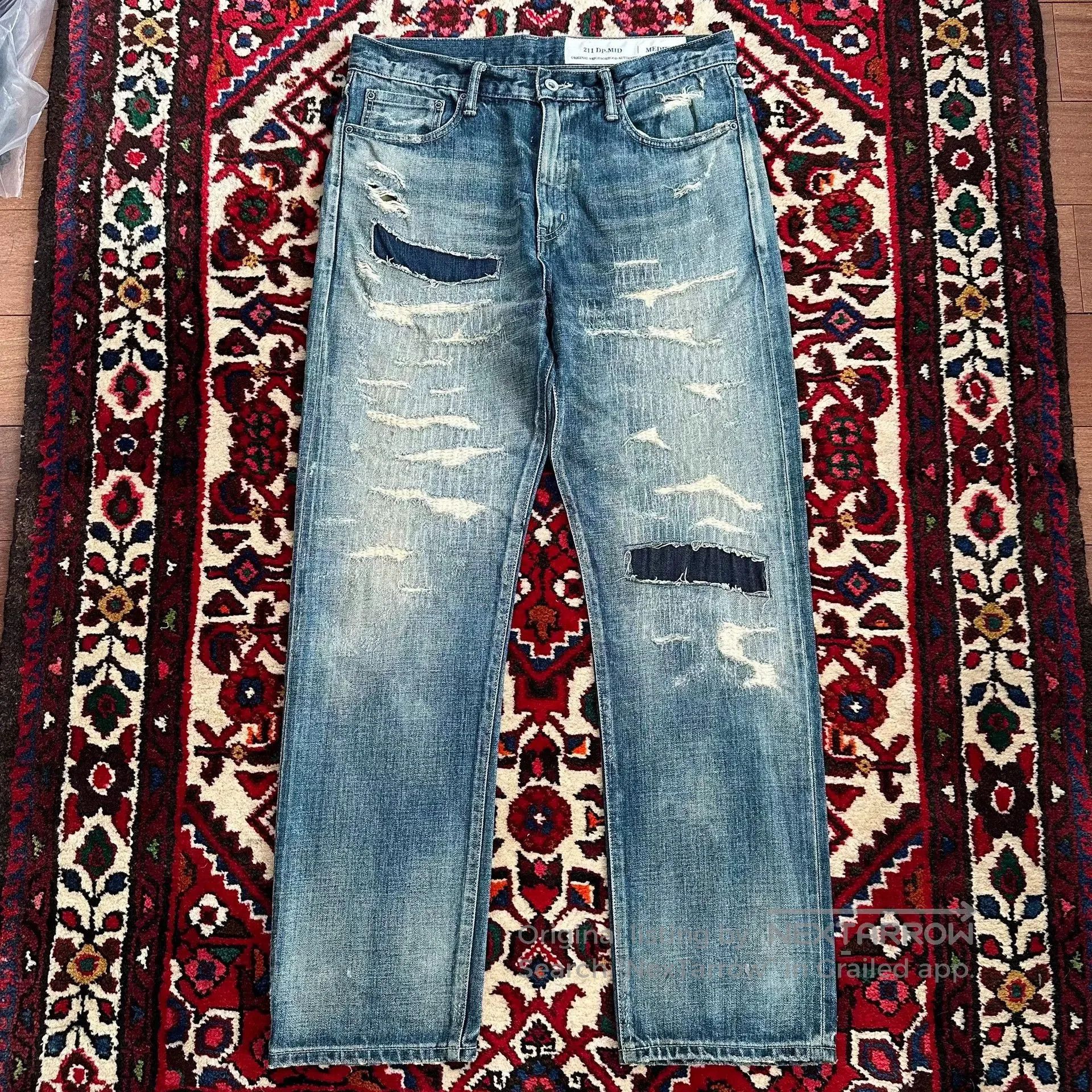Neighborhood NEIGHBORHOOD 21SS Distressed Jeans. Size US 30 / EU 46 - 1 Thumbnail