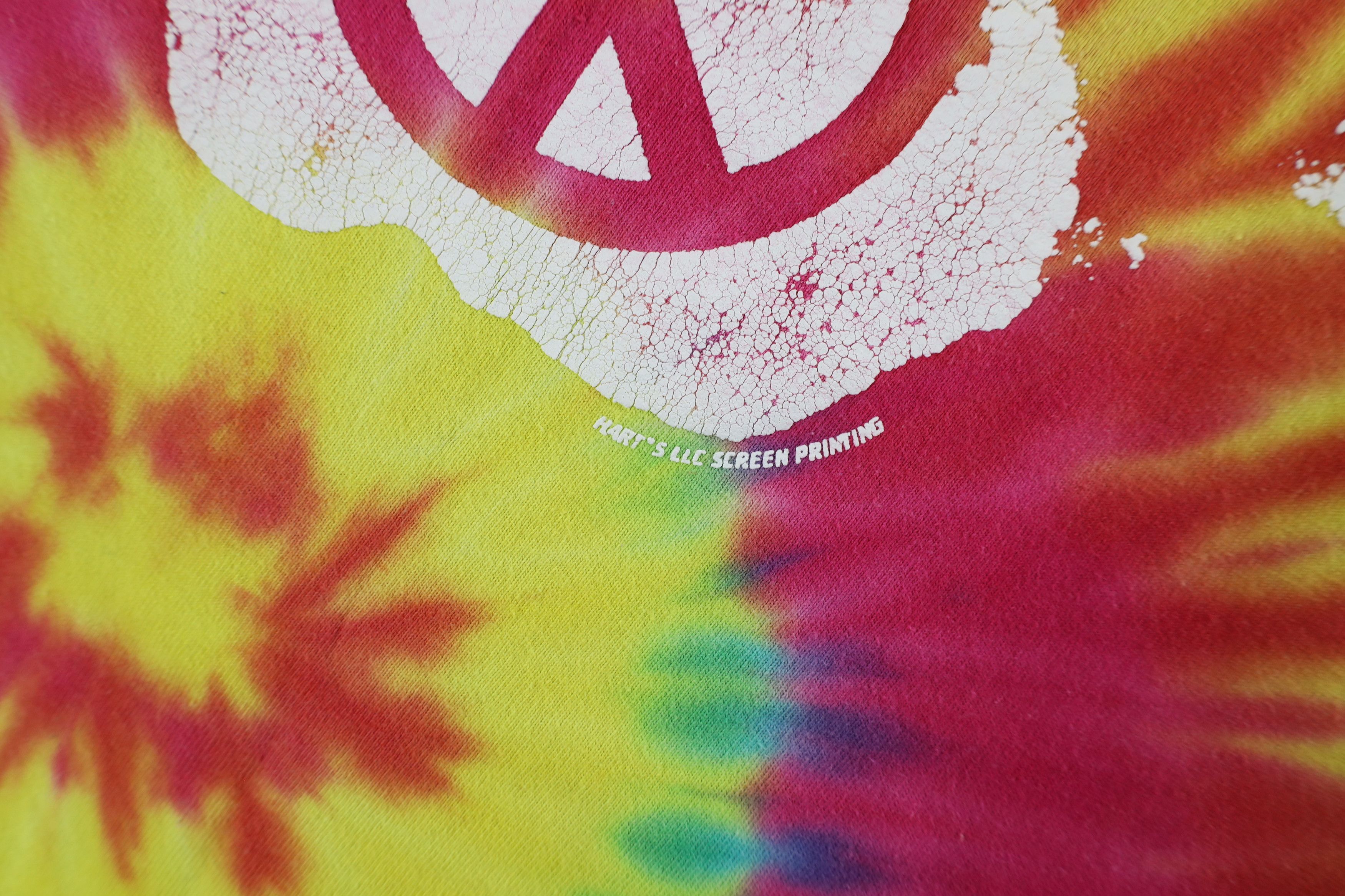 Vintage Vintage Rainbow Tie Dye The Kelly Richey Band T-Shirt Size US XL / EU 56 / 4 - 9 Thumbnail