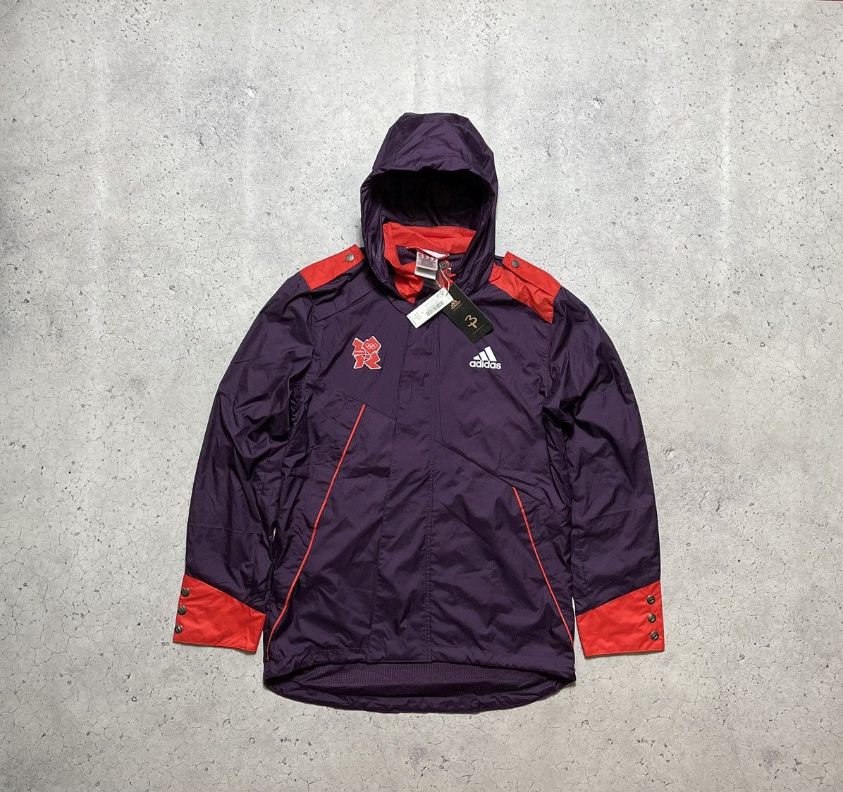 Adidas New Adidas London 2012 Big Logo Y2K Nylon Jacket Size US S / EU 44-46 / 1 - 1 Thumbnail