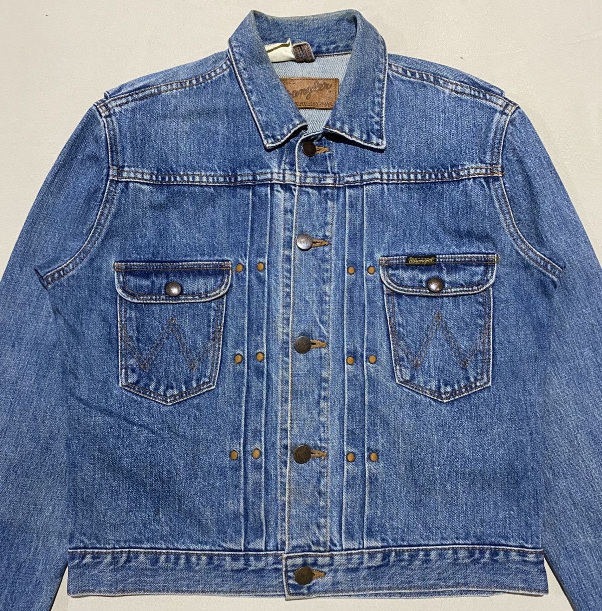 Wrangler Vintage Wrangler Blue Bells 11WJ Denim Jacket Size US M / EU 48-50 / 2 - 2 Thumbnail