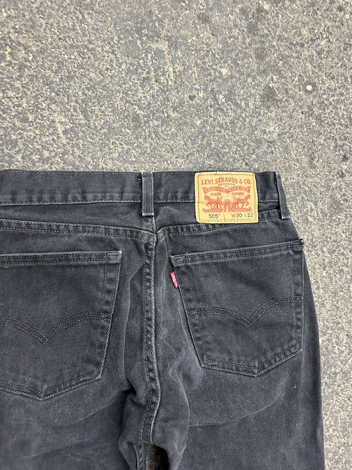 Other Levi’s 505 black jeans Size US 30 / EU 46 - 4 Thumbnail