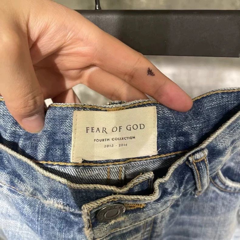 Fear of God Fear of God og batch blue cow Size US 36 / EU 52 - 3 Thumbnail