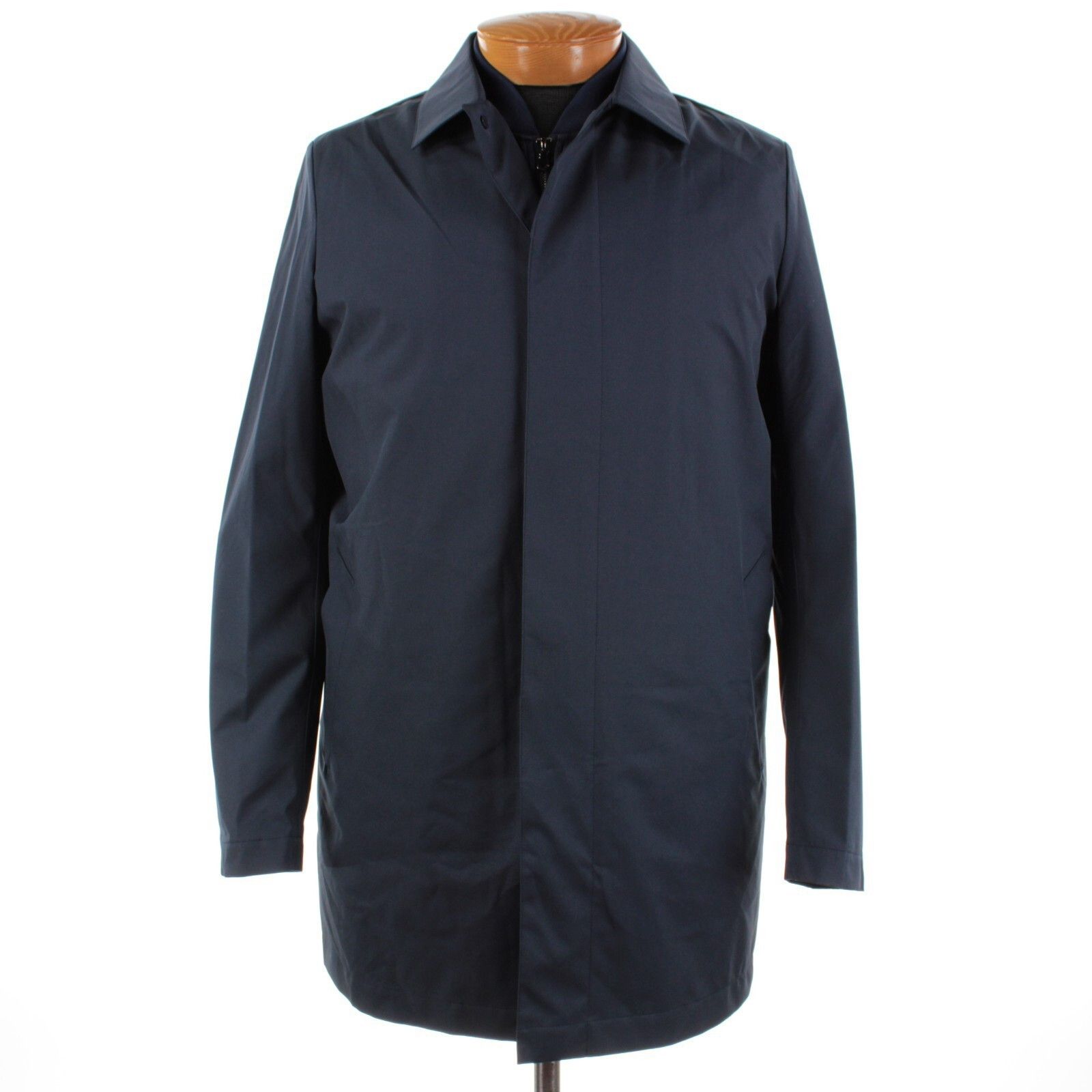 Zanella Zanella Jacket Size M US In Blue Polyester Size US M / EU 48-50 / 2 - 1 Thumbnail