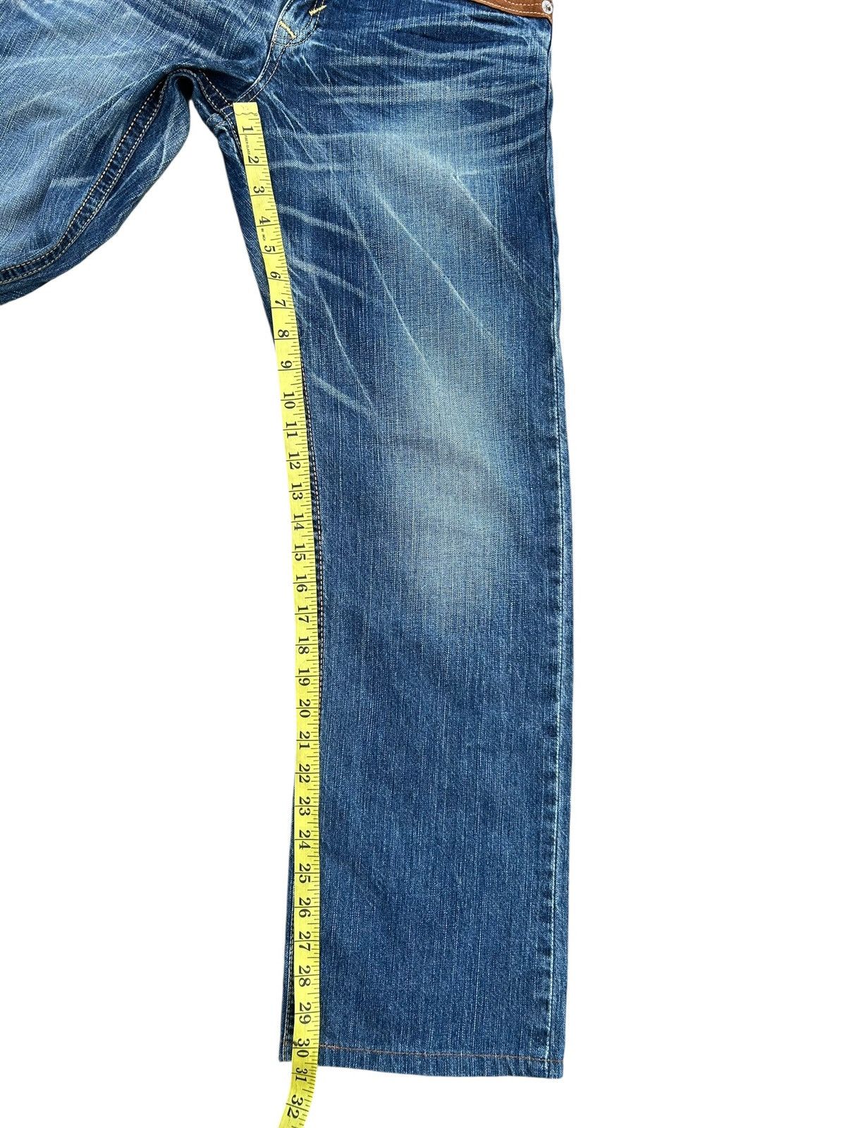 Kapital VINTAGE EDWIN NAVAJO JAPANESE BRAND DENIM JEANS RARE☠️🎌 Size US 31 - 17 Thumbnail