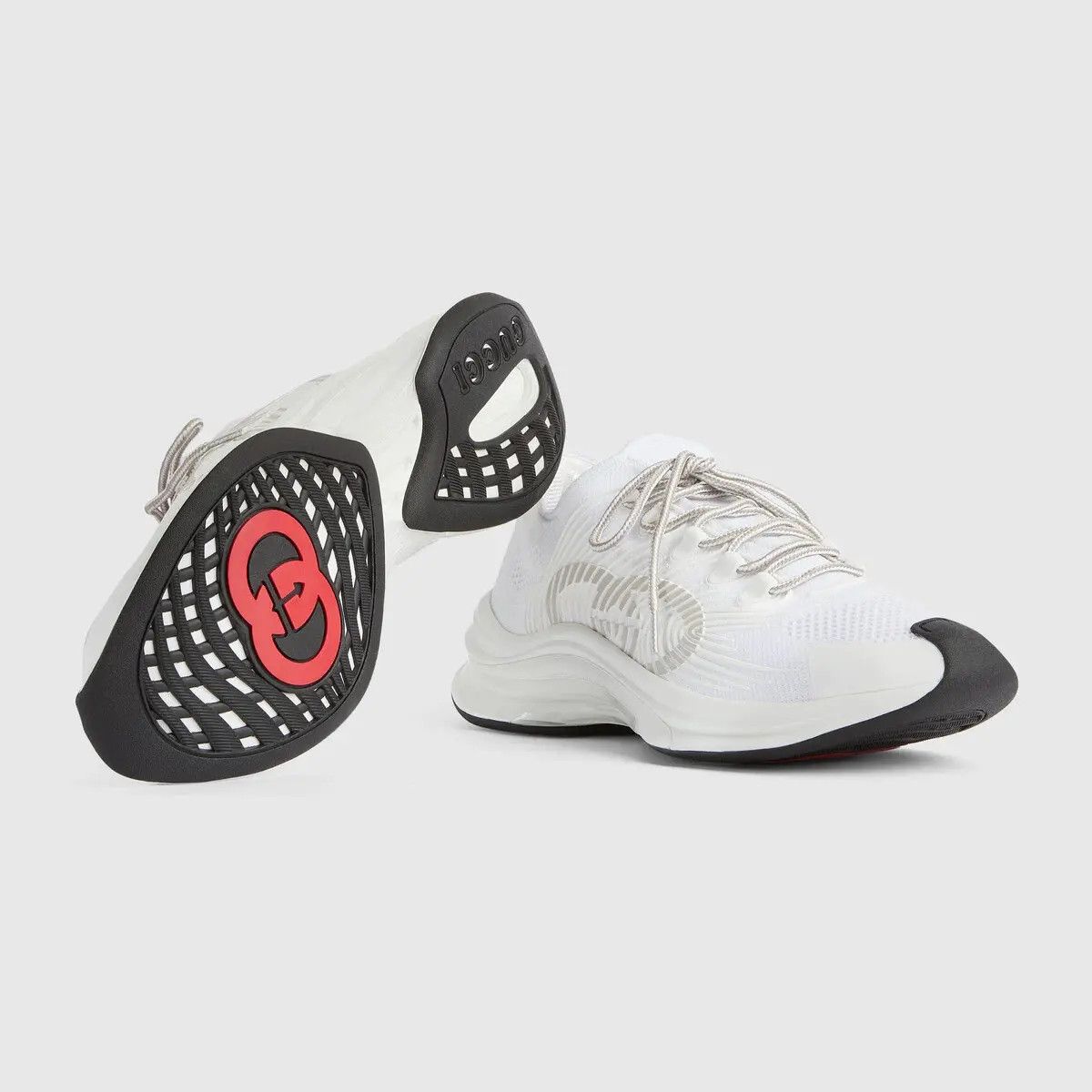 Gucci o1mt1gz0325 Run Sneakers in White Size US 15 / EU 48 - 5 Thumbnail