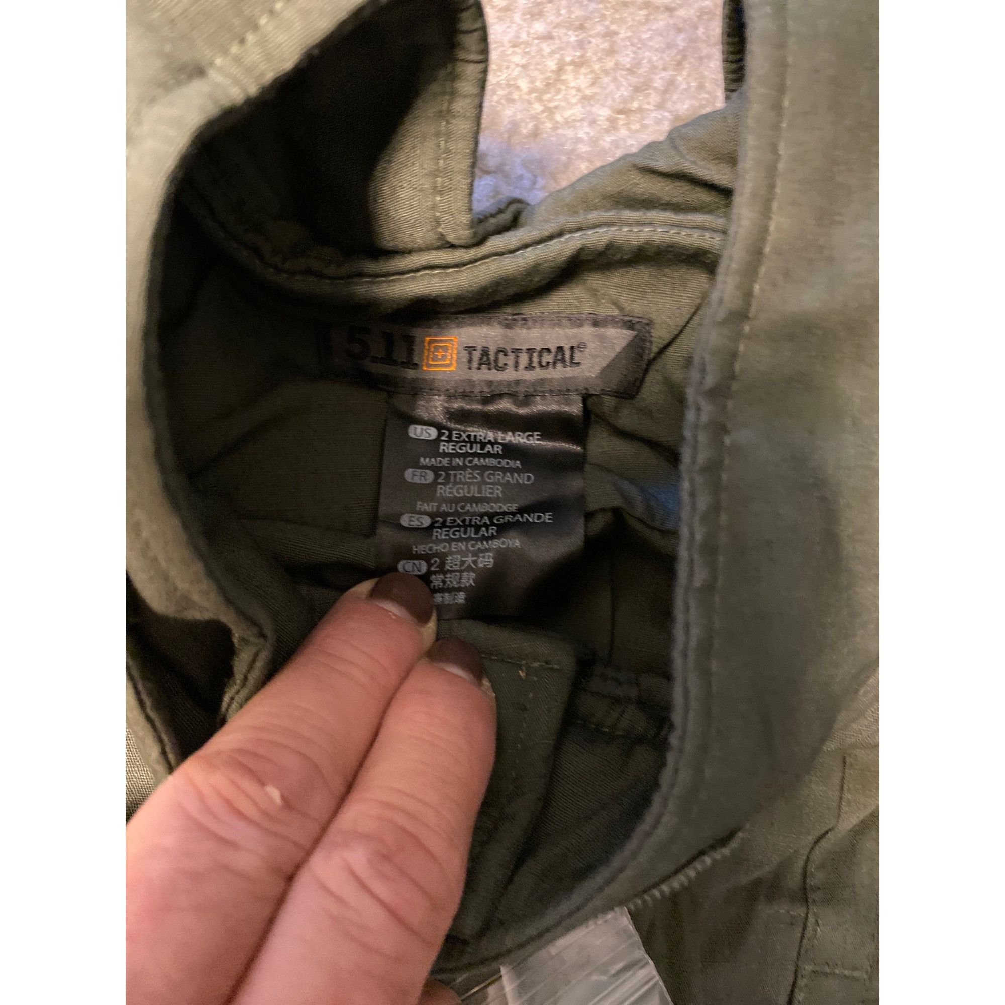 5.11 5.11 TACTICAL XPRT SERIES TDU GREEN SHIRT SZ 2XL NWT Size US XXL / EU 58 / 5 - 5 Thumbnail