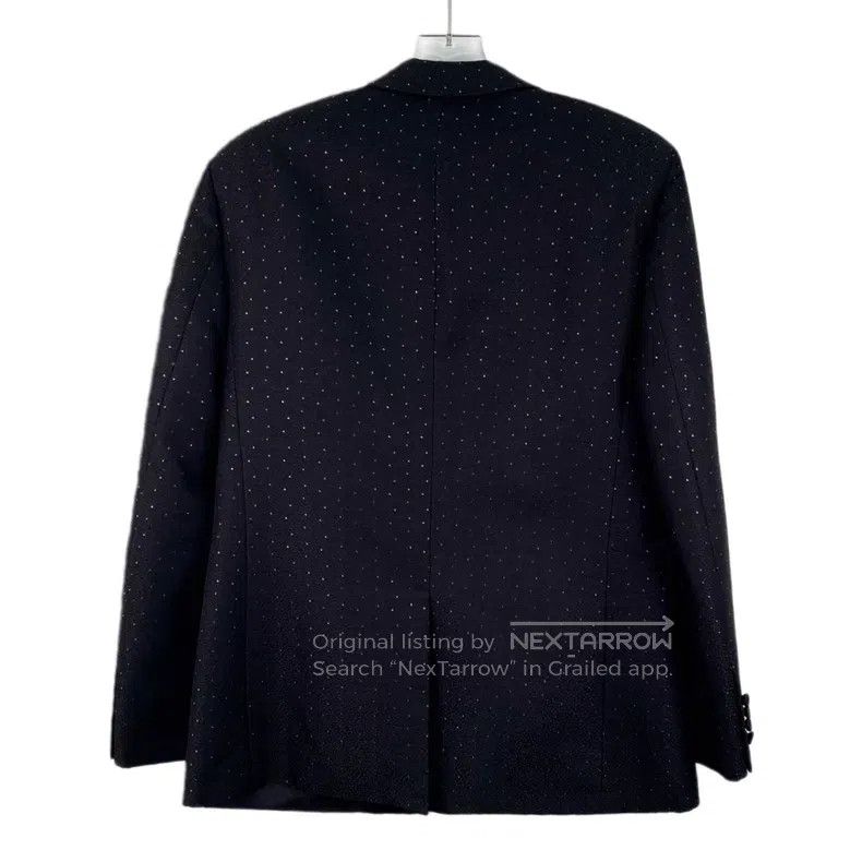 Saint Laurent Paris Saint Laurent Paris Black Collar Single-Breasted Long-Slee Size US L / EU 52-54 / 3 - 2 Thumbnail