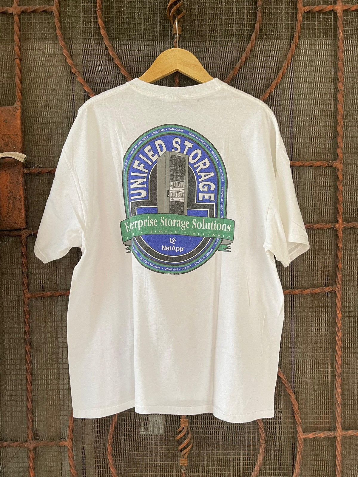 Vintage ‘03 Net App Promo Tee Size US XL / EU 56 / 4 - 5 Thumbnail