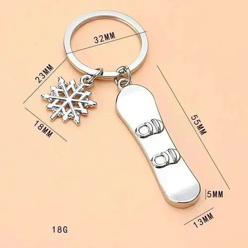 Jewelry Snowboard keychain Size ONE SIZE - 2 Thumbnail