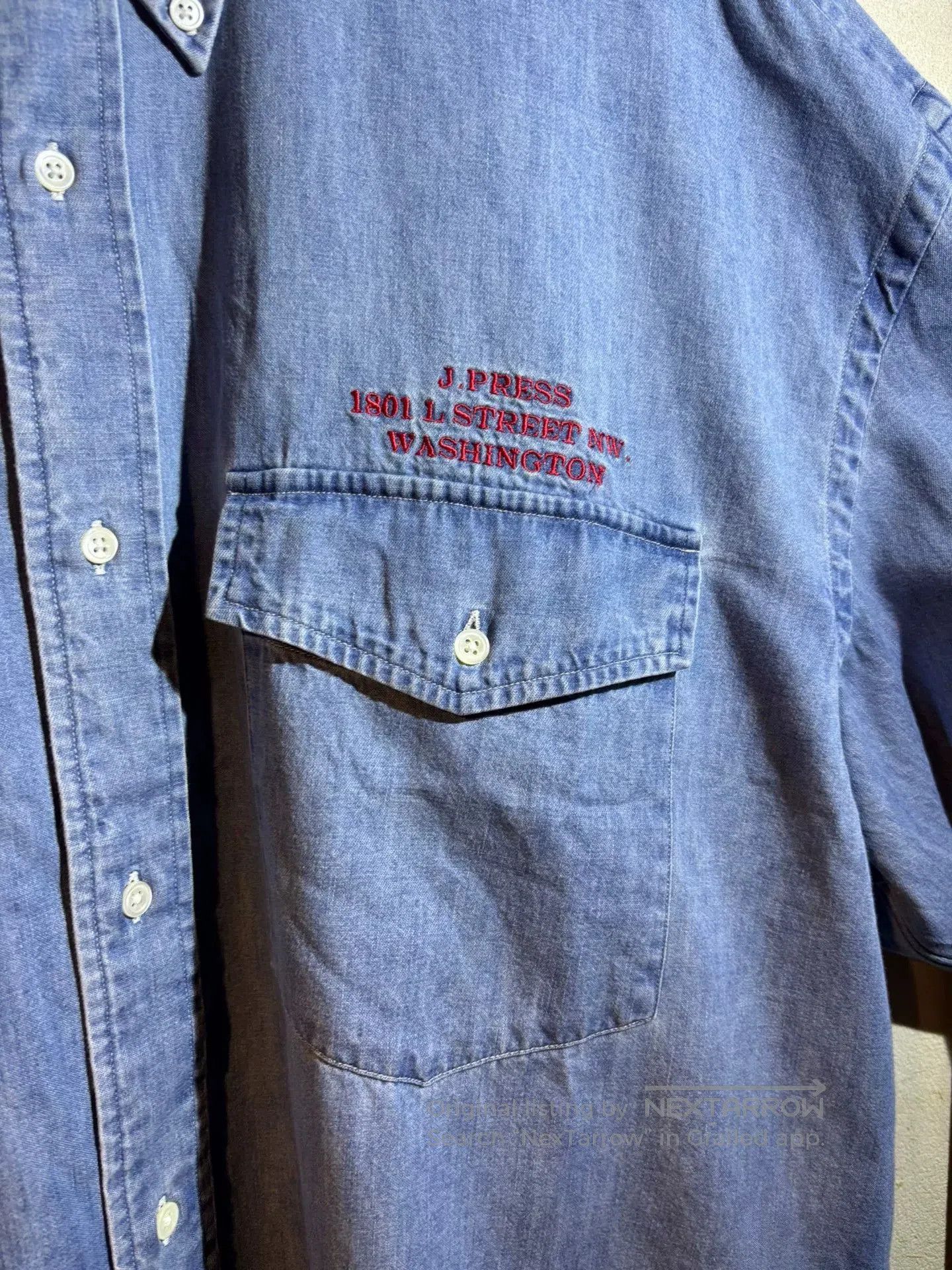 J. Press J. Press Store Limited Denim Shirt. Size US L / EU 52-54 / 3 - 4 Thumbnail