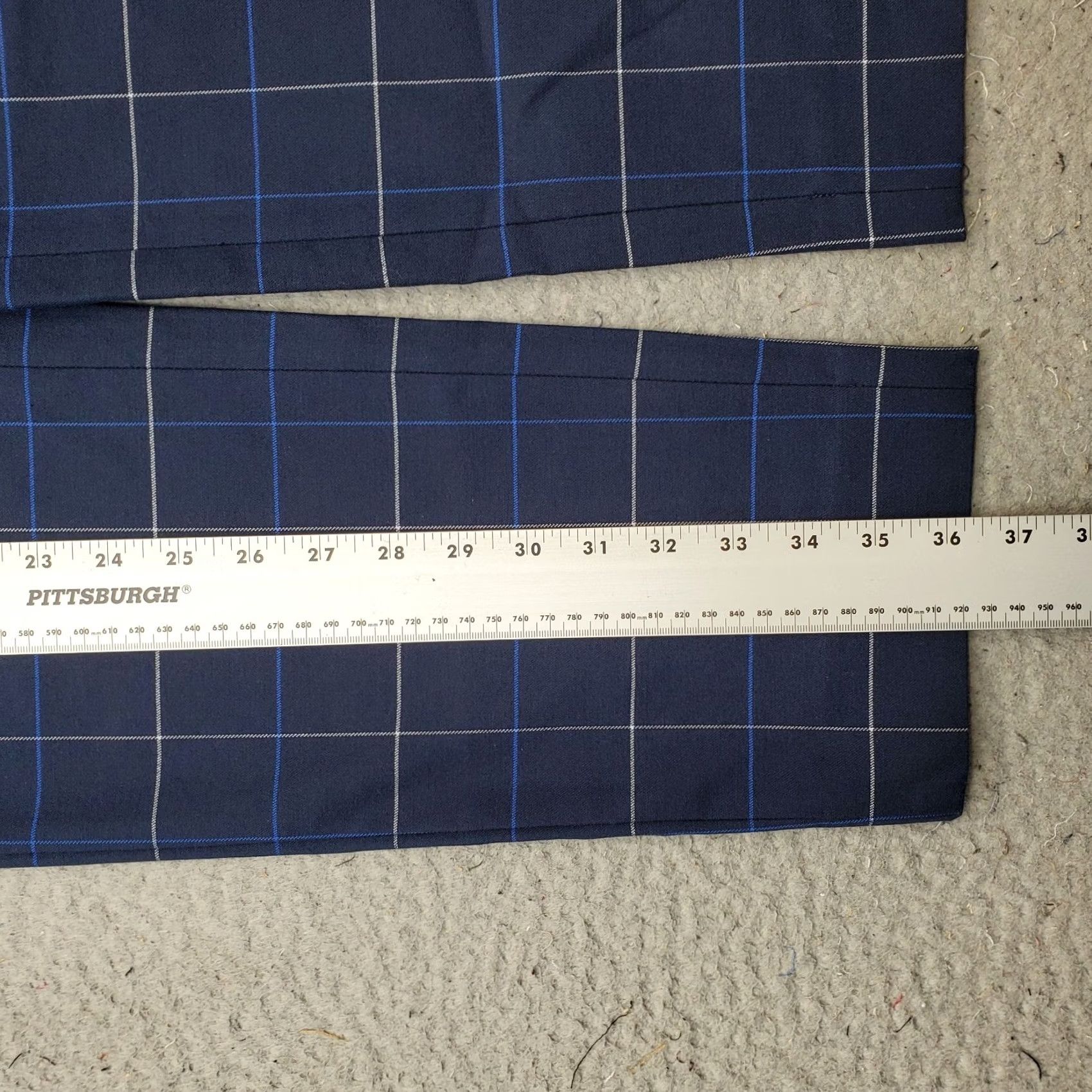 Banana Republic Banana Republic Sloan Dress Pants Womens Size 10 Multi Plaid Slim Tapered Workwear Size 32" / US 10 / IT 46 - 3 Thumbnail