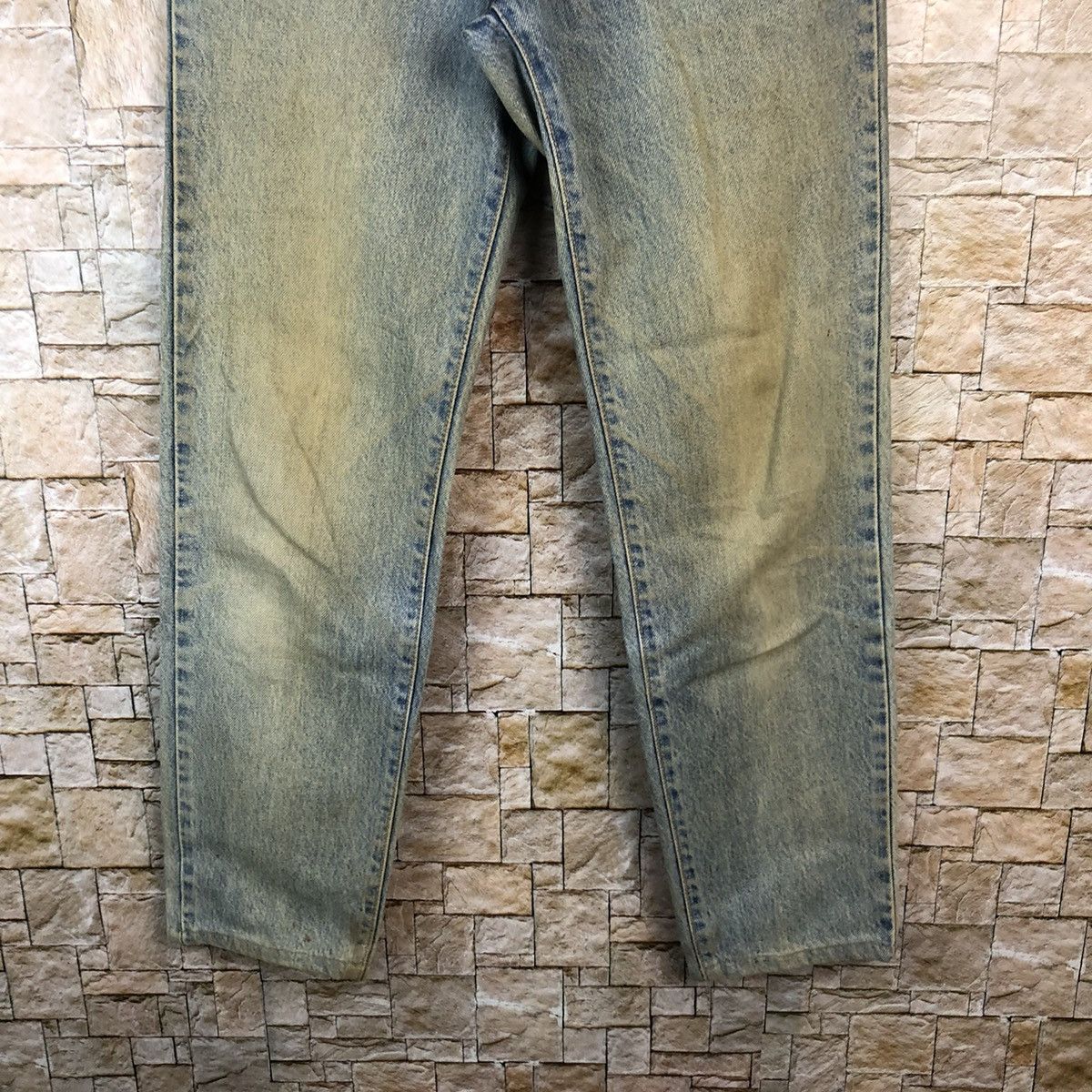Edwin Edwin vintage faded Blue Denim Pants #A1123 Size US 30 / EU 46 - 6 Thumbnail
