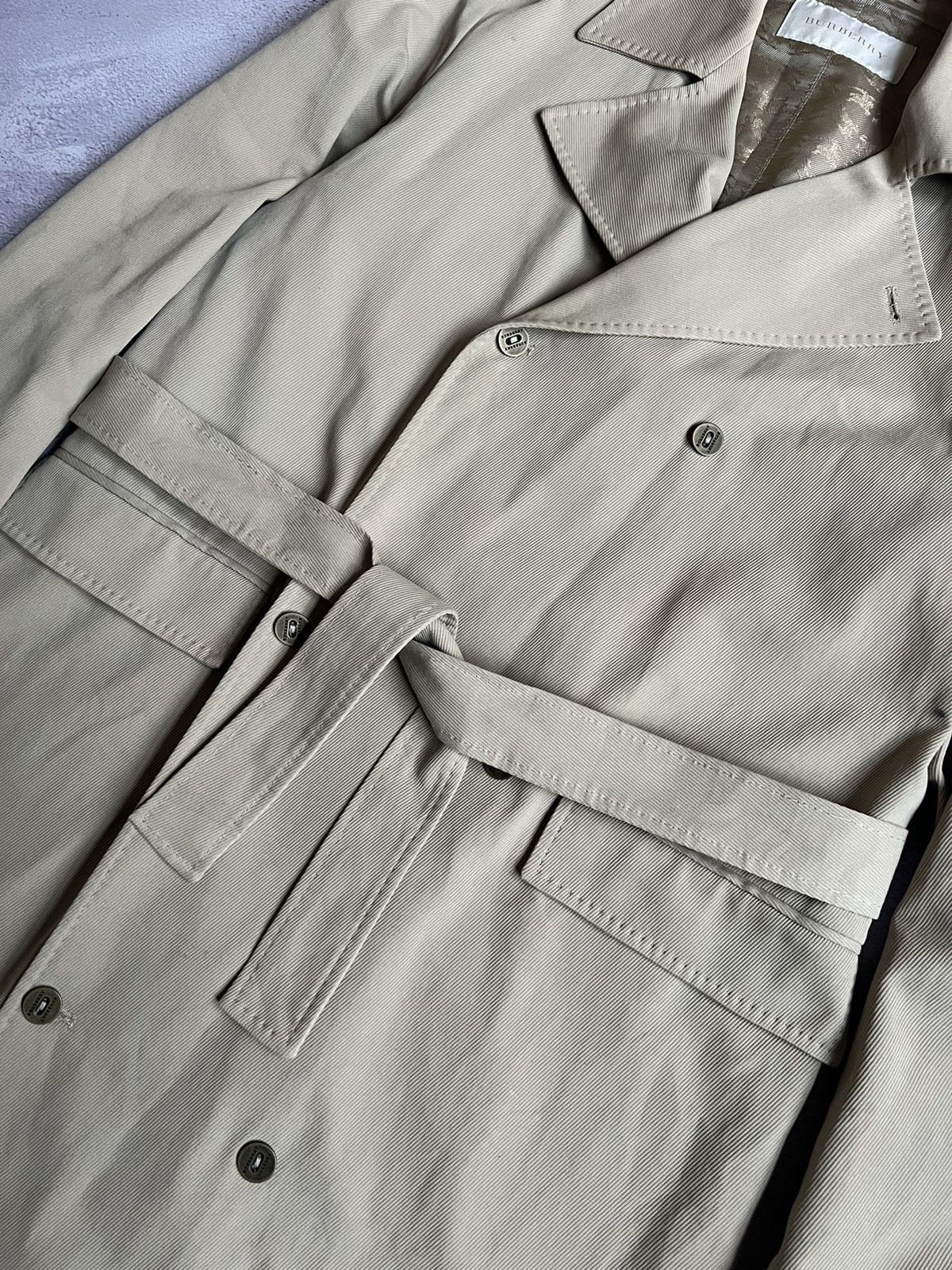 Burberry Vintage Rare Burberry Trench Coat Jacket Men’s Size:52 Size US L / EU 52-54 / 3 - 6 Thumbnail