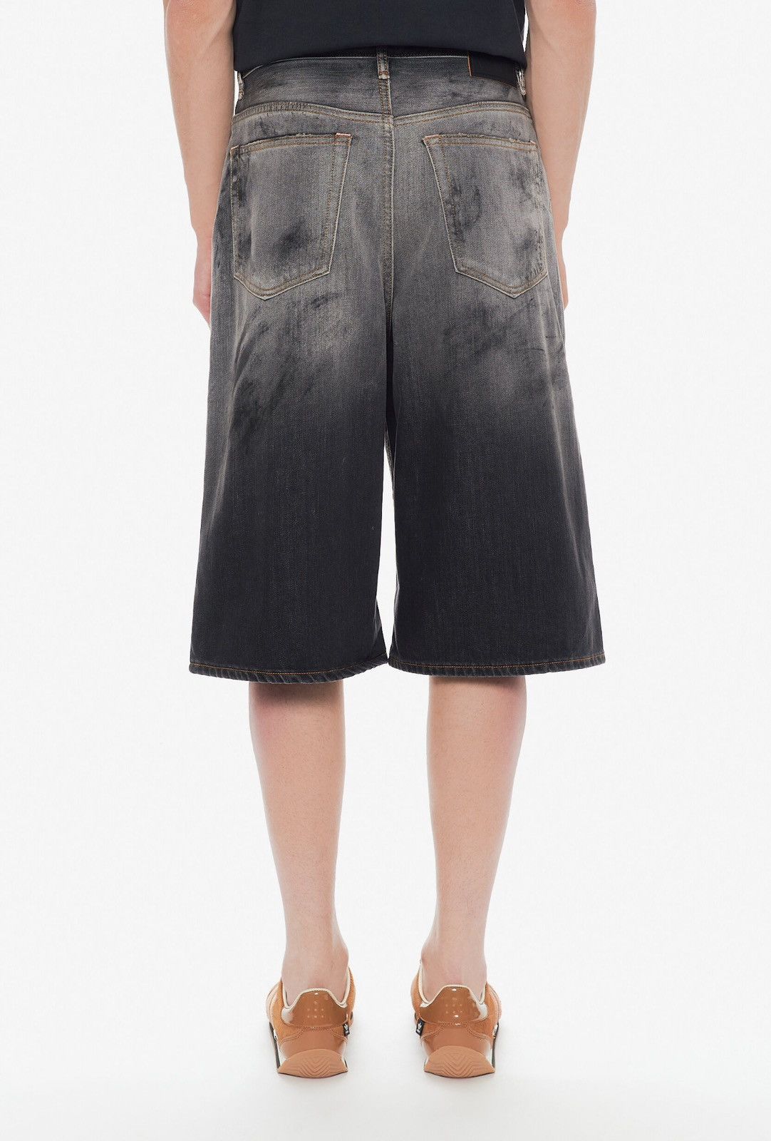 Acne Studios Last Size Acne Studios Distressed Denim Black Shorts Size US 32 / EU 48 - 2 Thumbnail