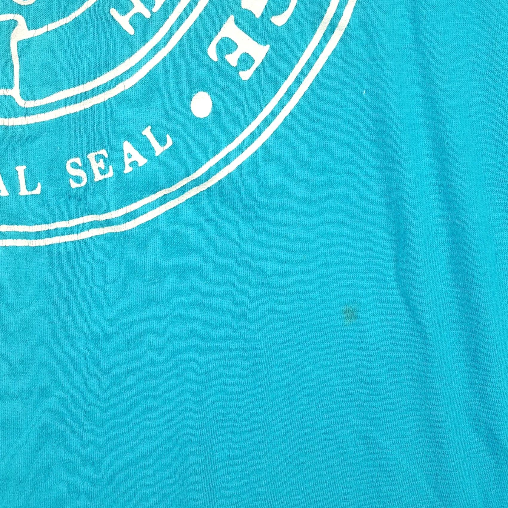 Vintage VINTAGE 80s Hanco Draughons Junior College T-Shirt Small Blue Collegiate USA Mens Size US S / EU 44-46 / 1 - 3 Thumbnail