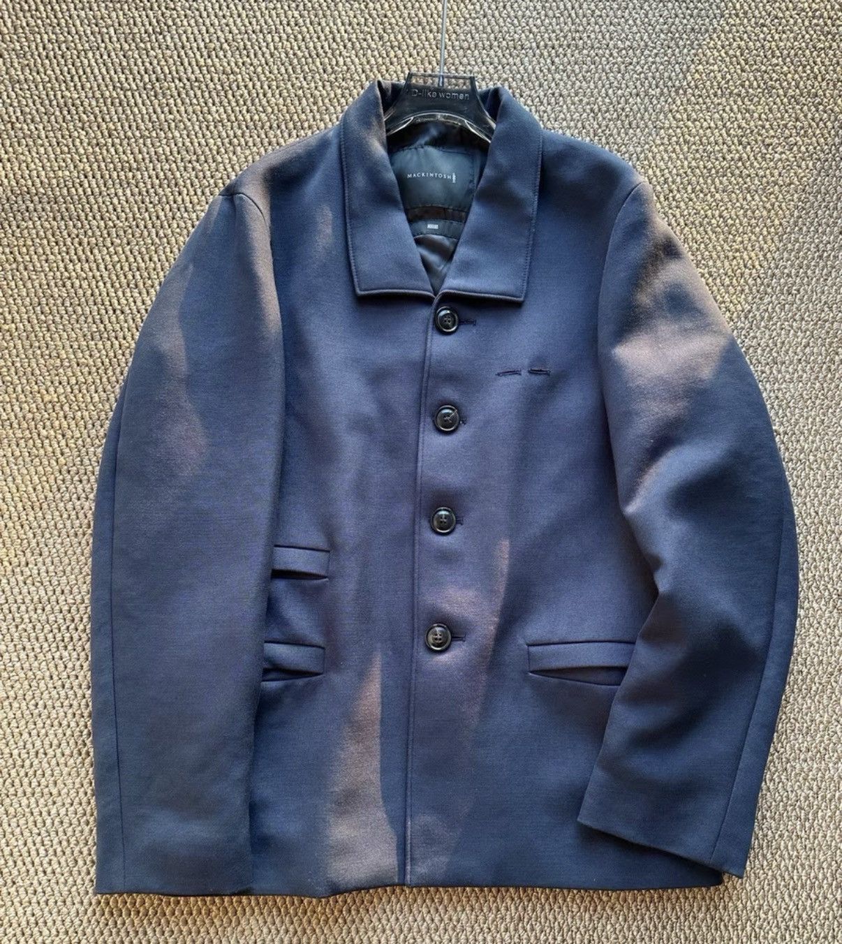 Mackintosh Mackintosh 0003 by Kiko Kostadinov Navy Lapel Jacket K23 Size US S / EU 44-46 / 1 - 1 Thumbnail