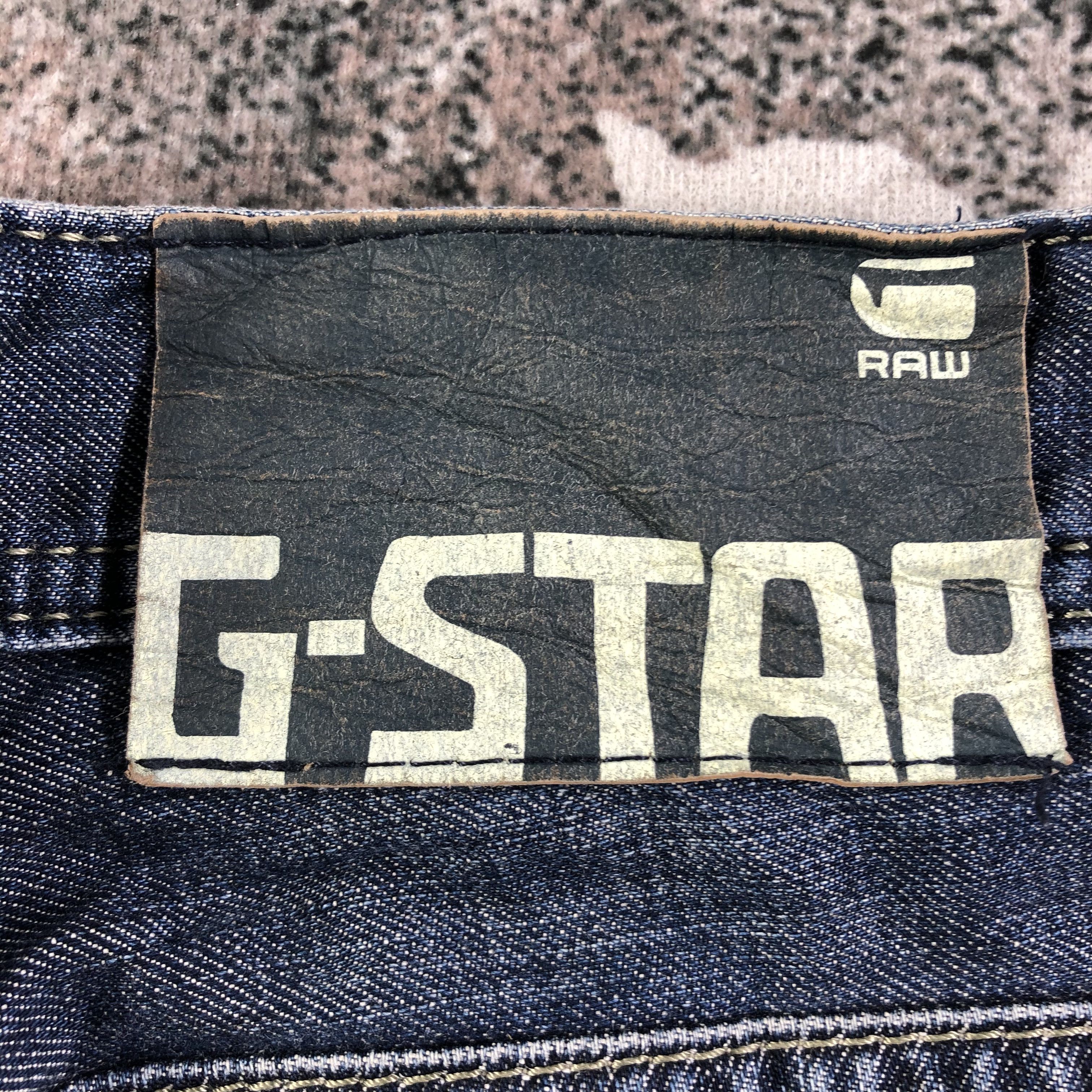 G-Star G Star Raw Jeans Faded Blue Denim KJ1534 Size US 30 / EU 46 - 5 Thumbnail
