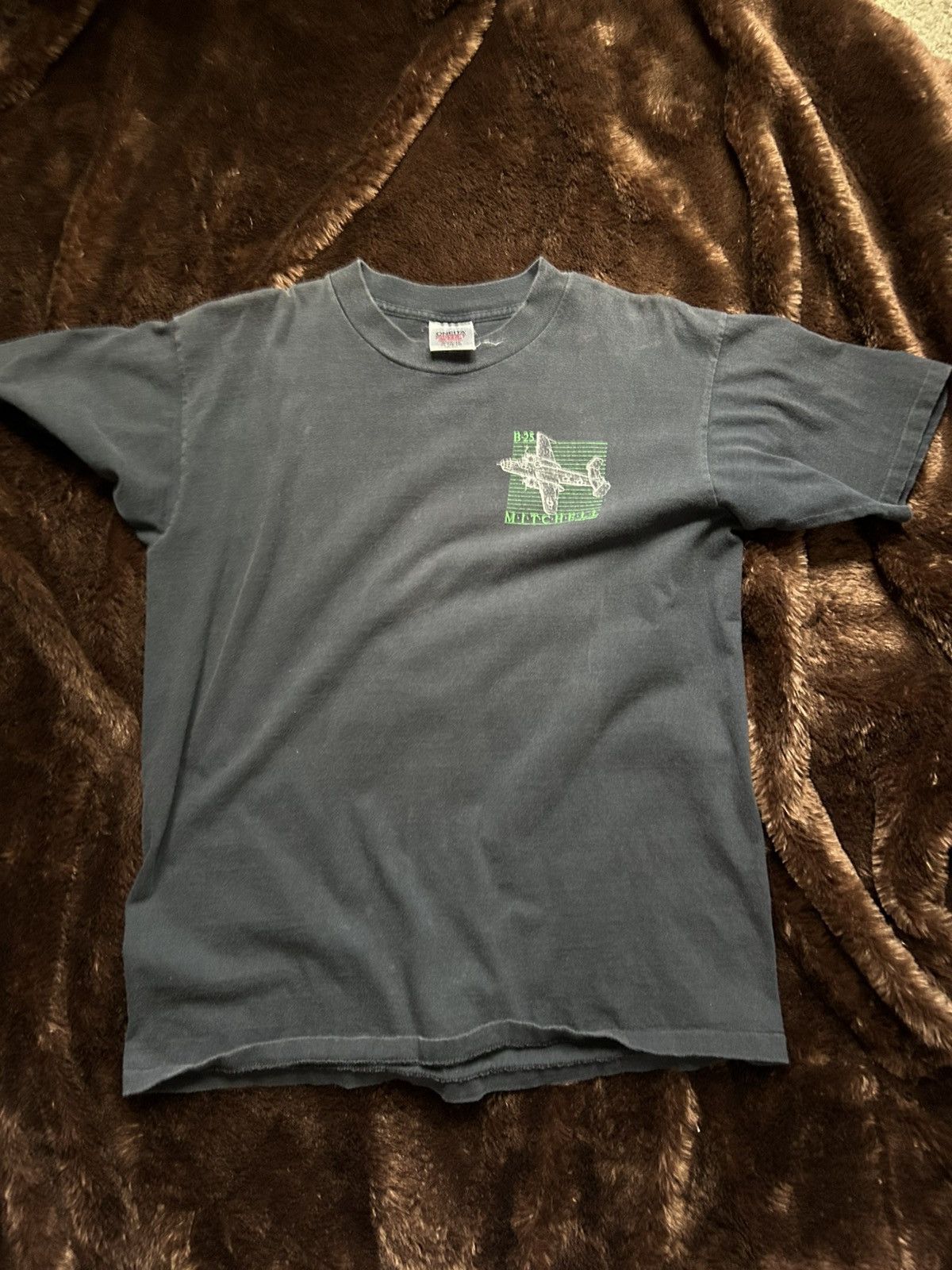 Vintage B-25 Mitchell Tee Size US XL / EU 56 / 4 - 1 Thumbnail