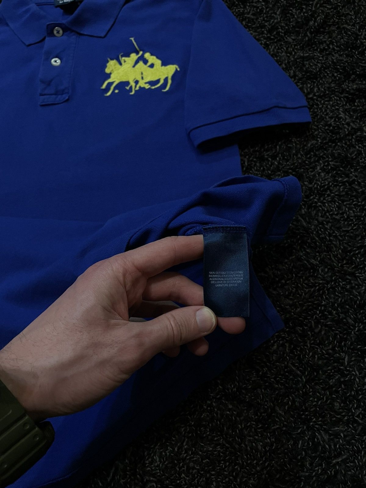 Rugby Ralph Lauren VINTAGE POLO RALPH LAUREN RUGBY 3 BIG PONY Polos Tee Y2K Size US S / EU 44-46 / 1 - 6 Thumbnail
